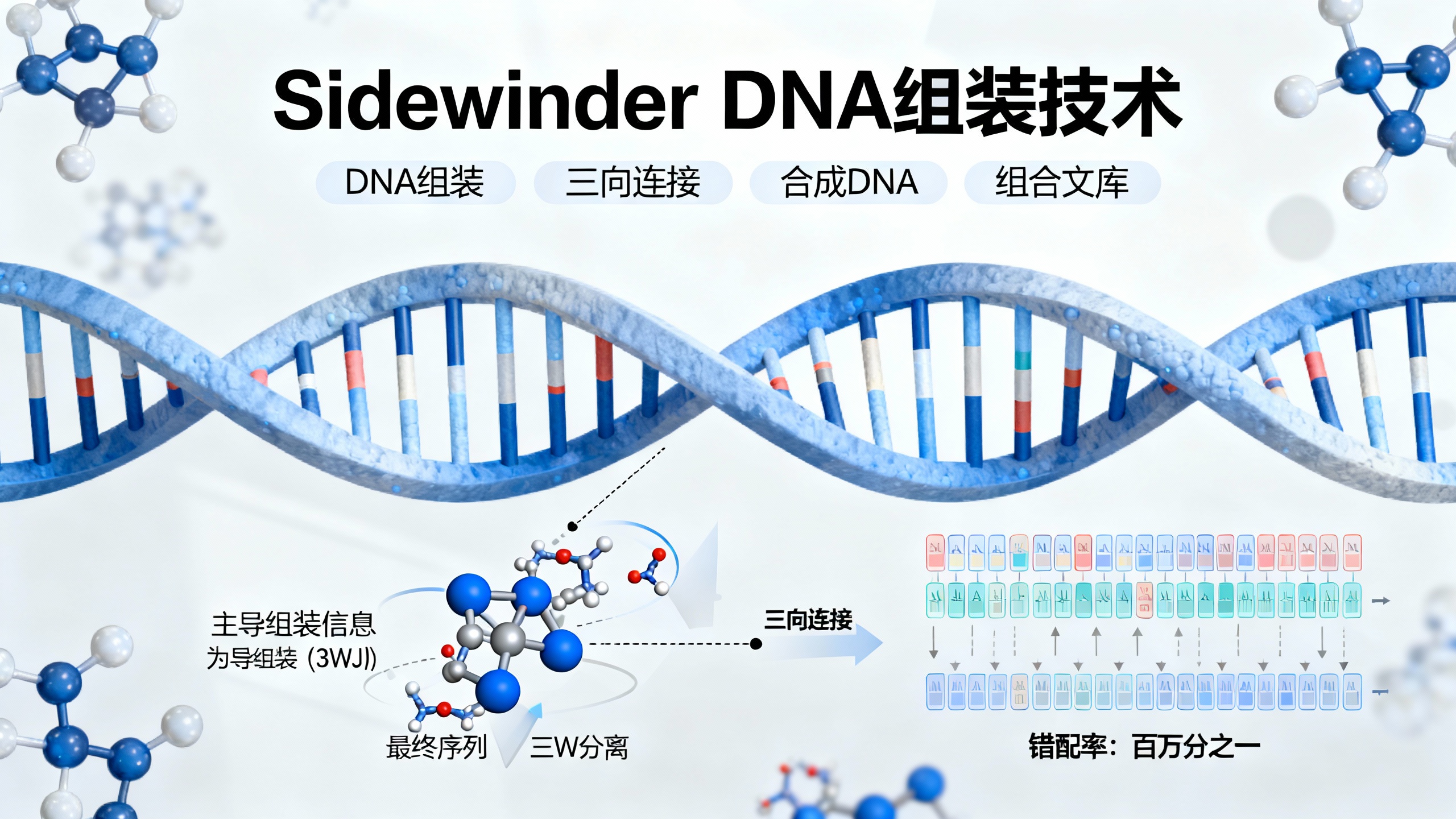 利用DNA三向交叉结构构建复杂的多样化DNA序列