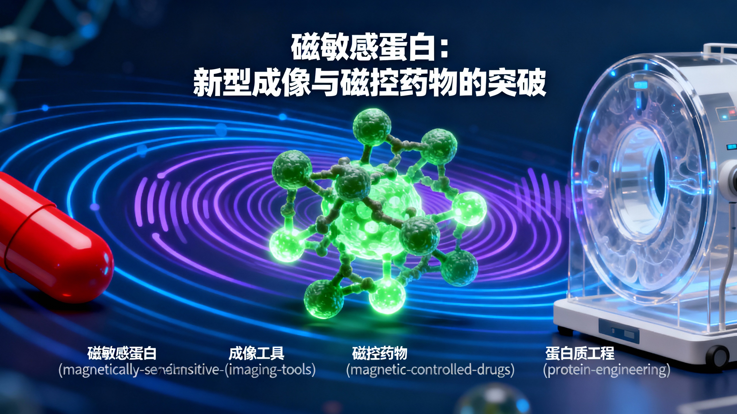 磁敏感蛋白或将带来新型成像技术和远程控制药物