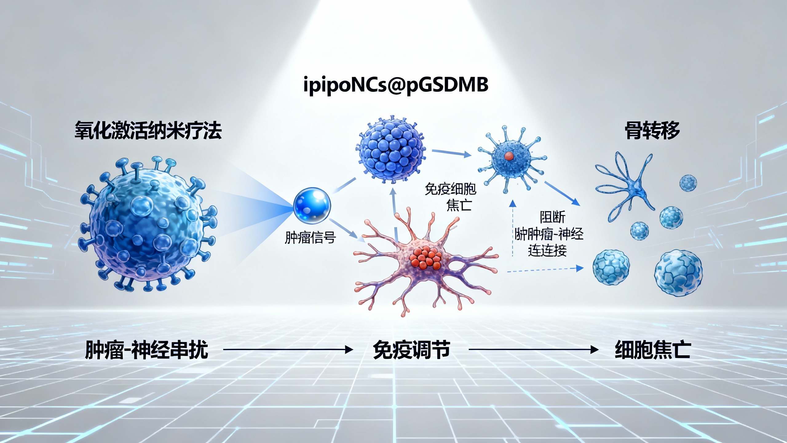 新型纳米疗法：激活氧化反应，增强抗癌免疫、阻断癌细胞与神经“勾结”，对抗骨转移和癌痛