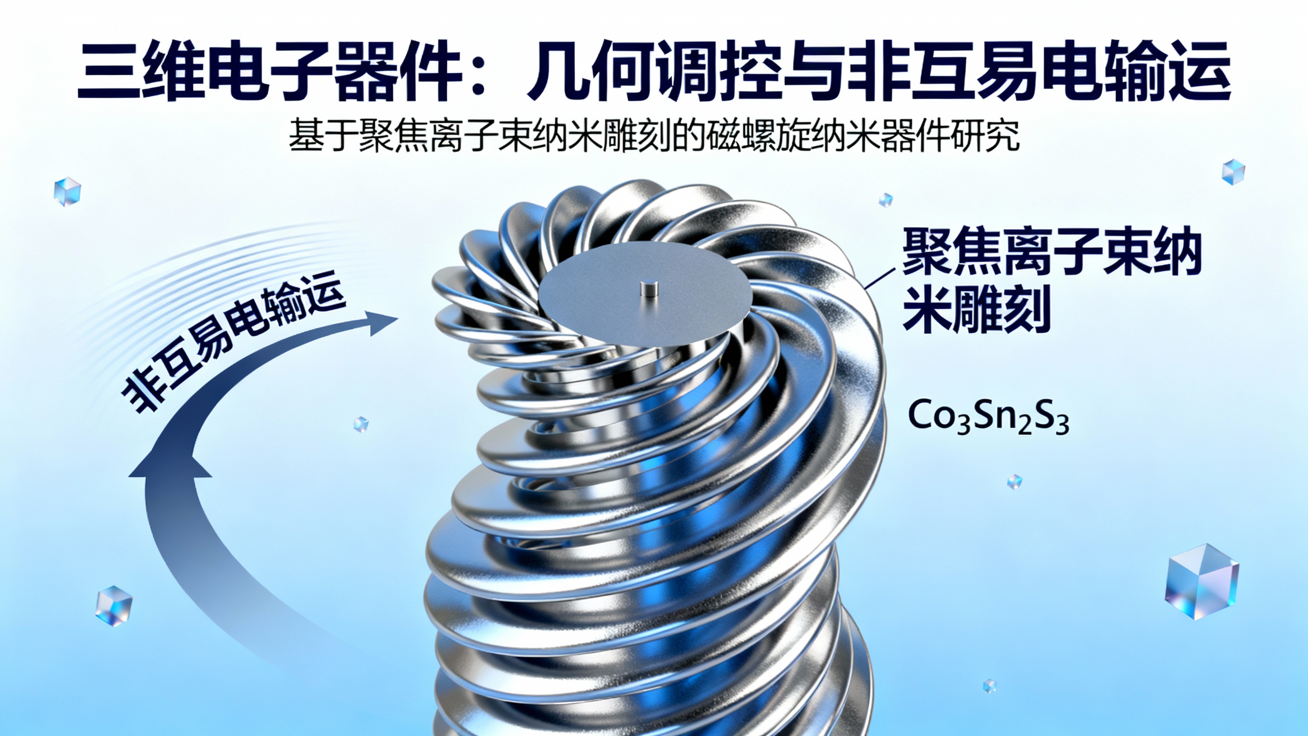 科学家用“拧麻花”的方法调控电流