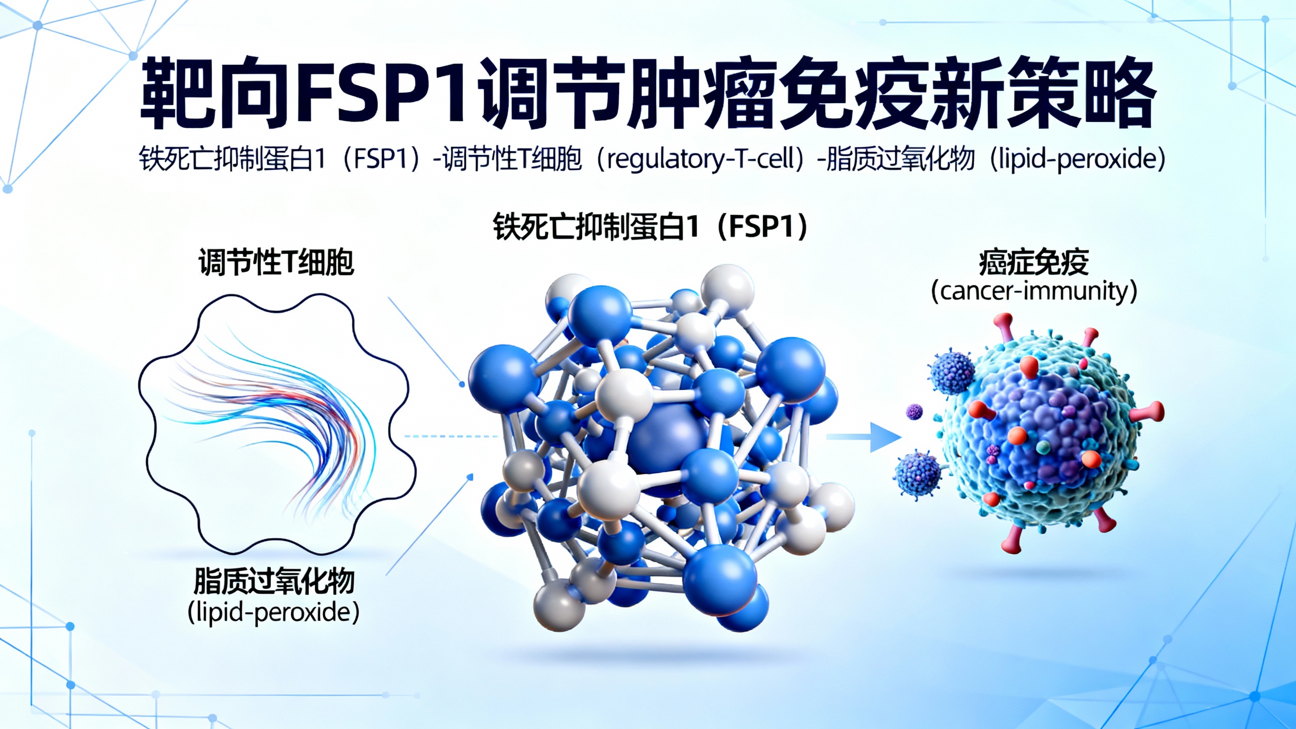 靶向FSP1，特异性破坏肿瘤内调节性T细胞的脂质过氧化平衡，增强抗癌免疫力