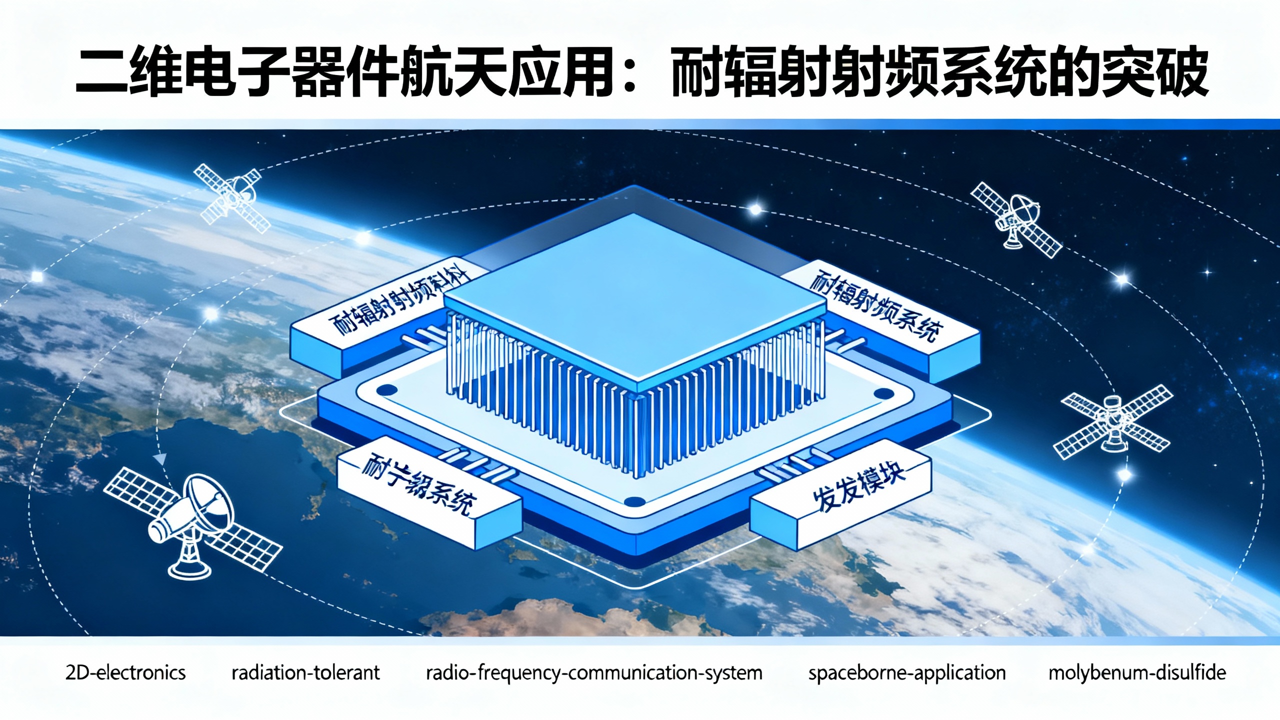 耐辐射的微型射频通信系统