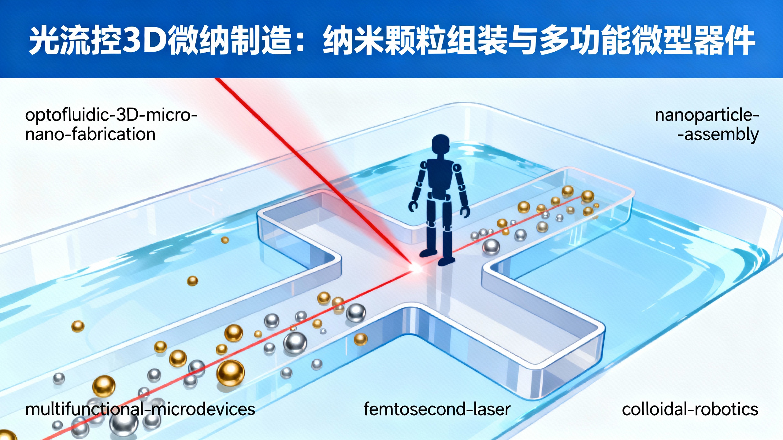 光流控三维微纳加工
