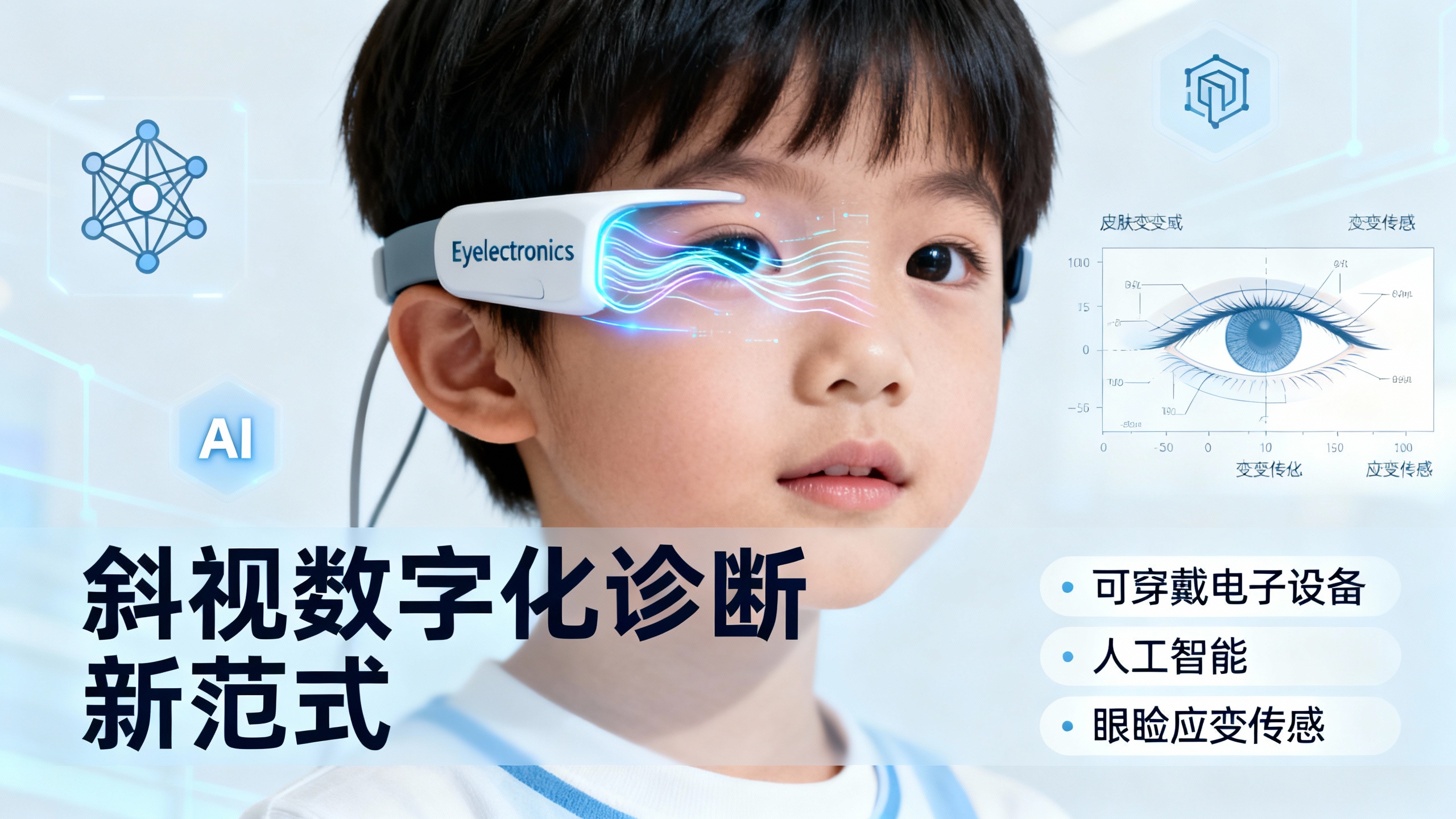 AI智能“电子眼贴”：一站式数字化斜视检测