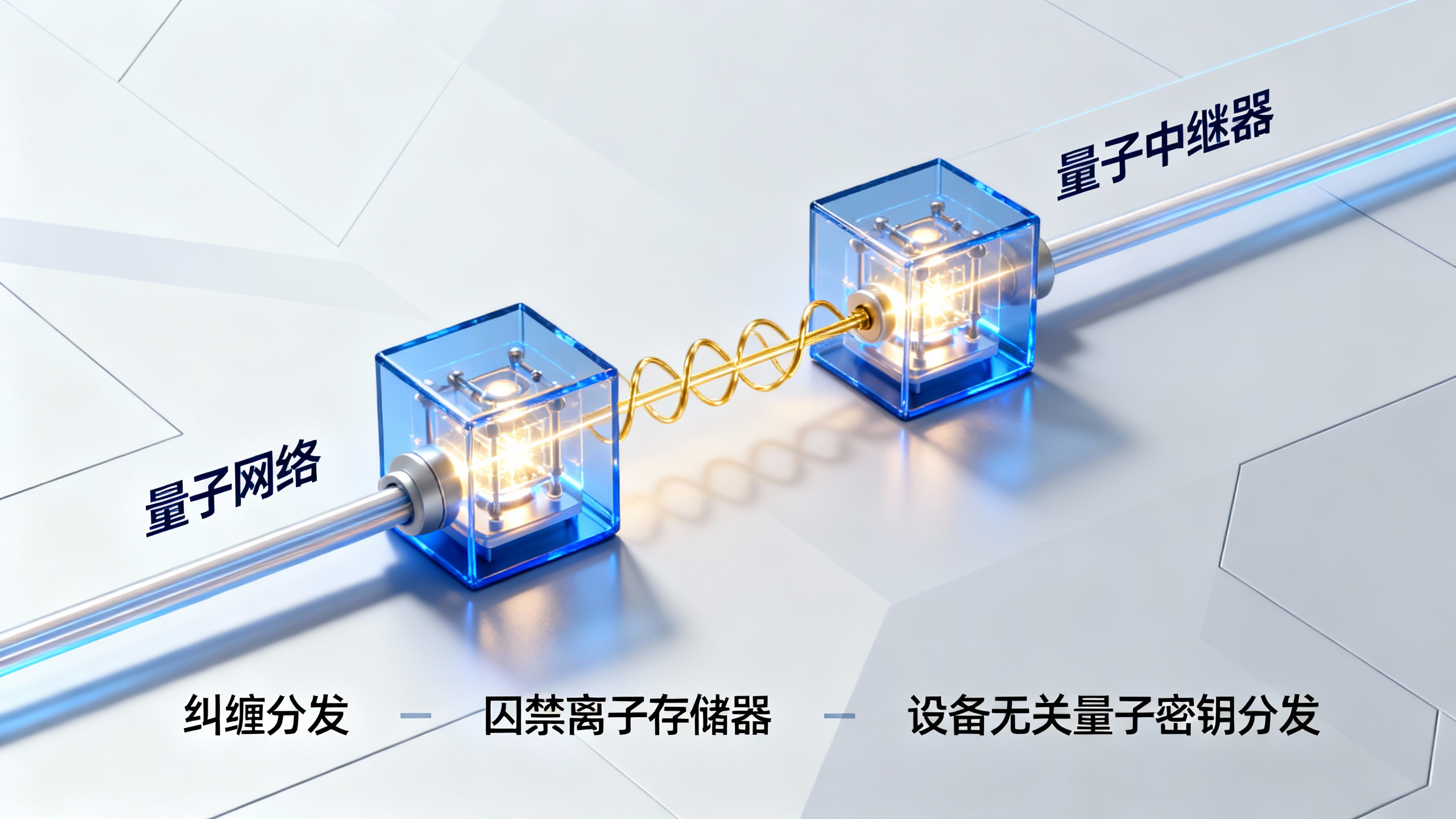 长寿命远程离子纠缠：为可扩展量子中继器铺路