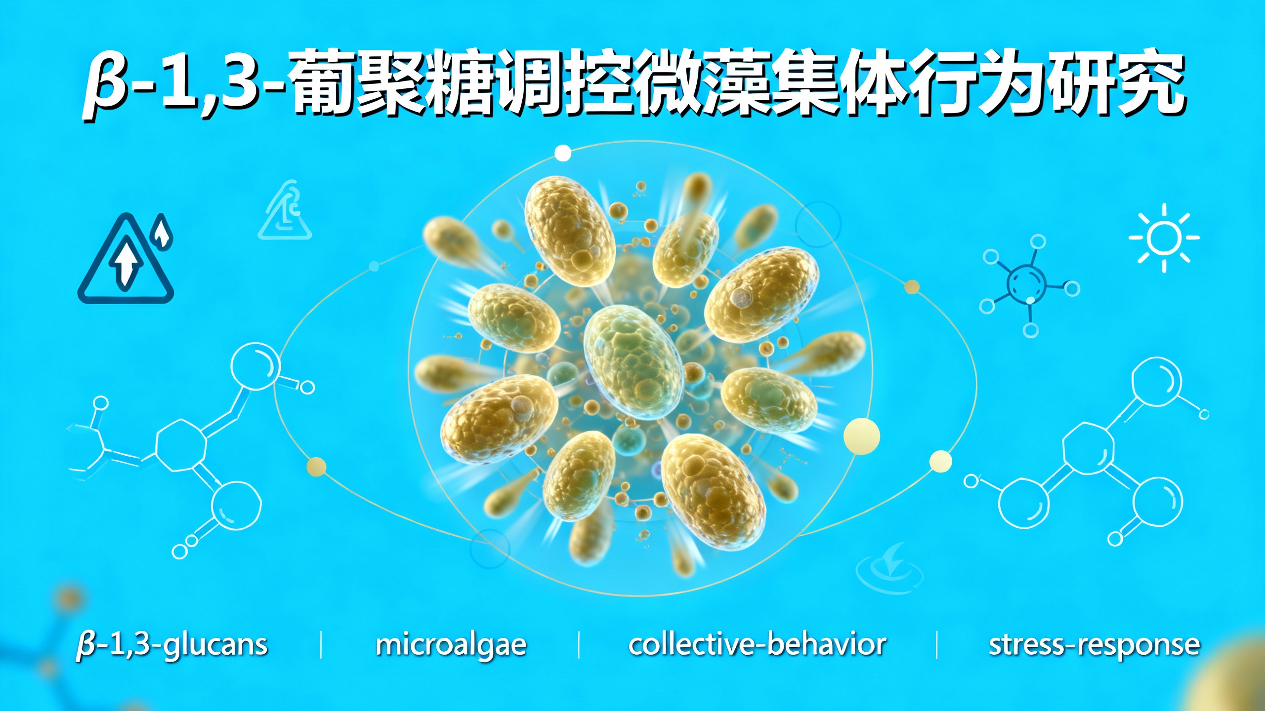 β-1,3-葡聚糖让微藻“抱团行动”
