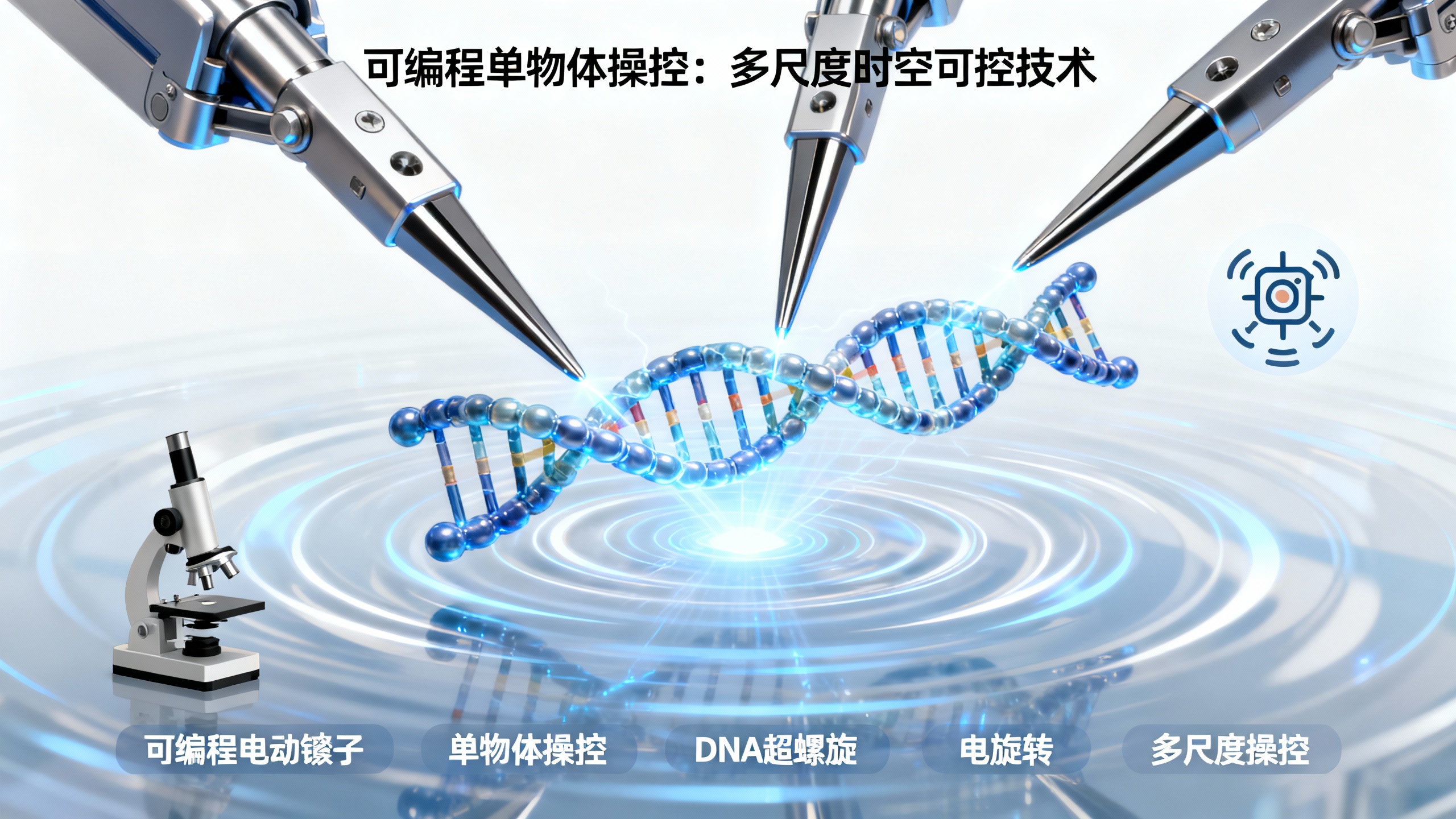 可调控的电控镊子