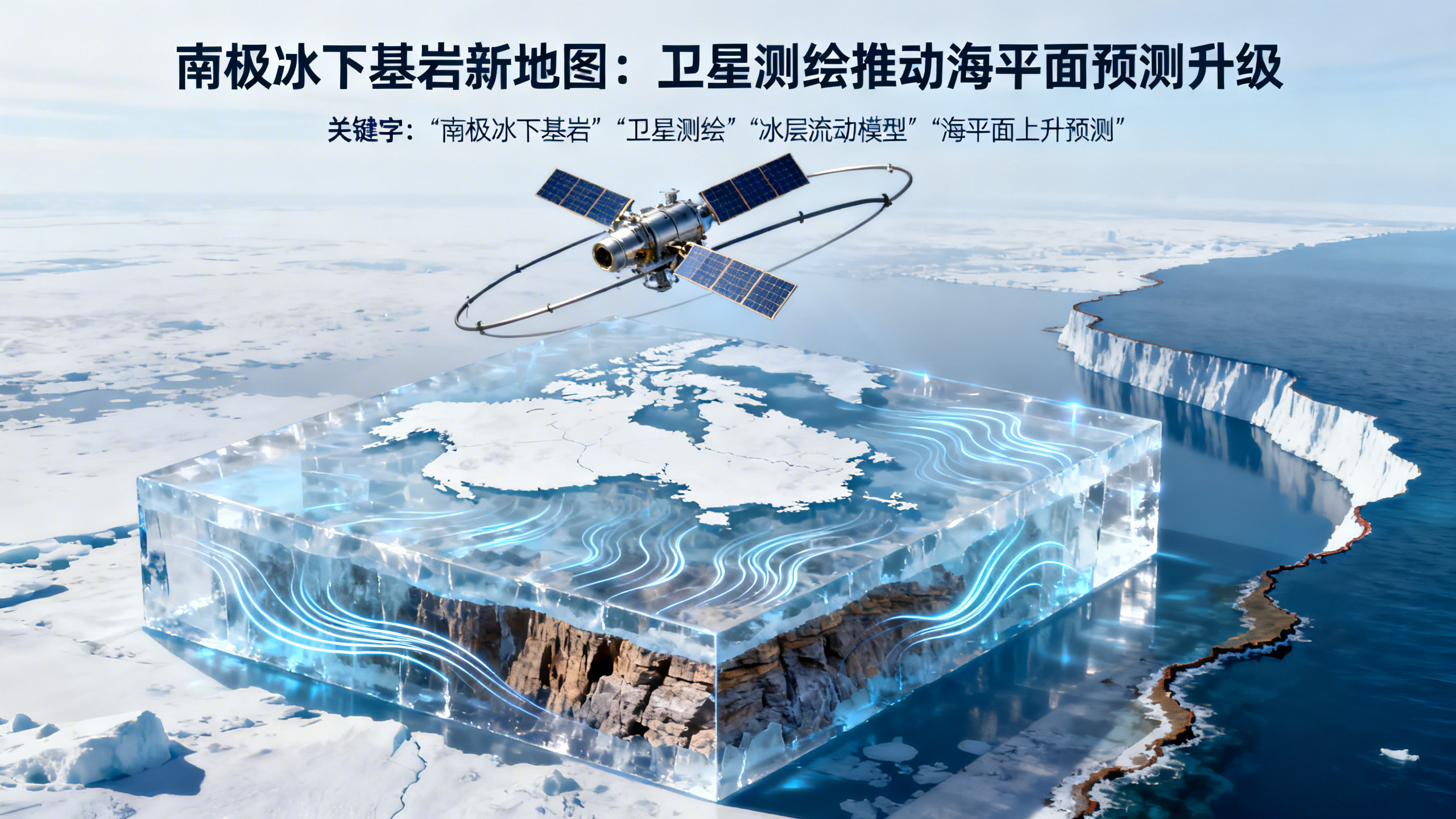 南极冰层下藏着什么？新地图首次清晰揭示