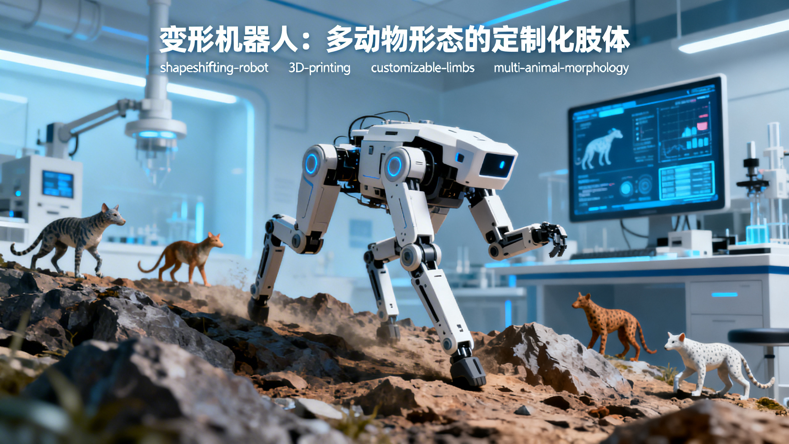 可变形机器人：像“半机械生命体”一样自由切换形态