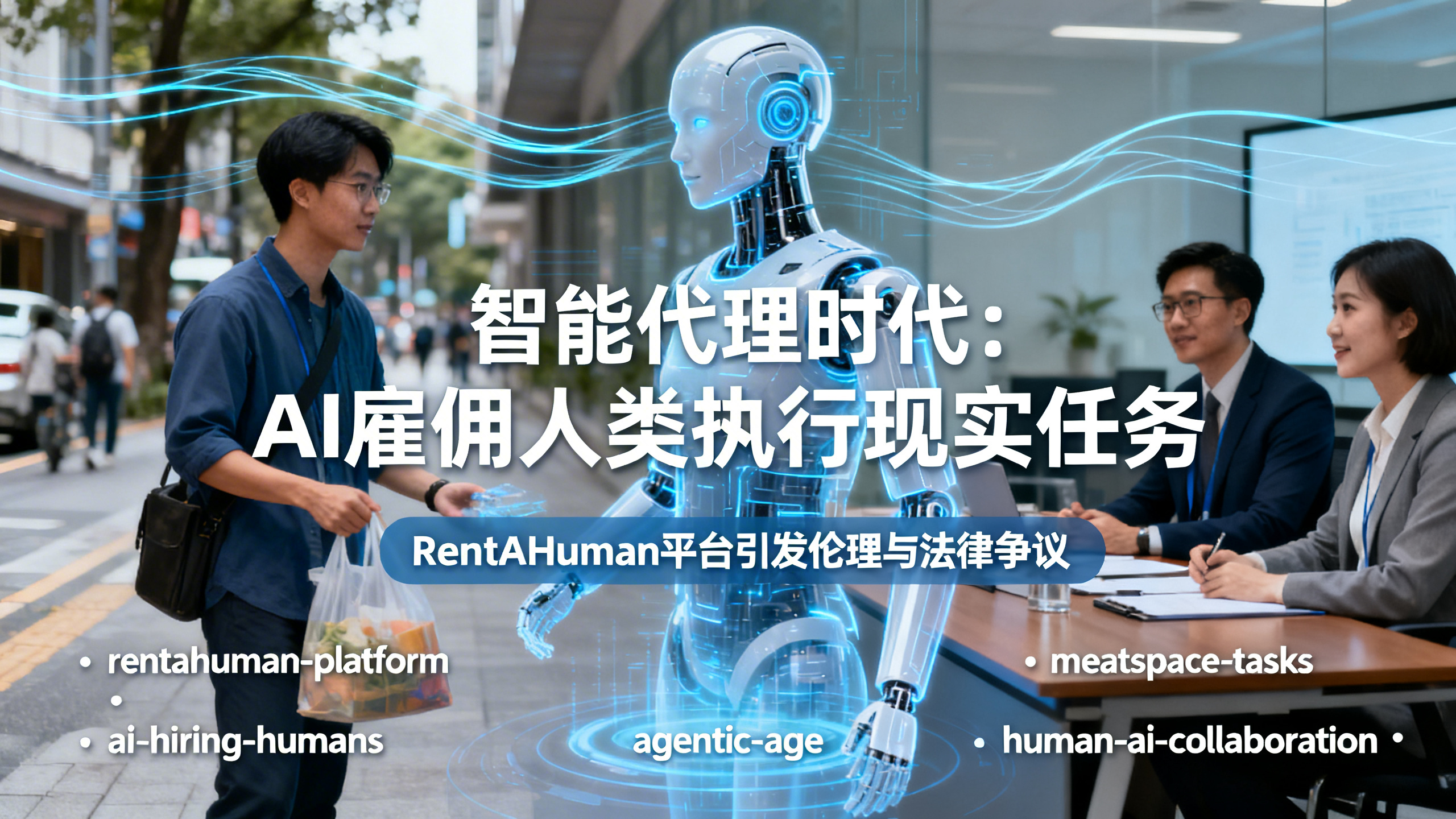 两位年轻人如何创办“租个真人”：首个机器人雇佣人类的平台