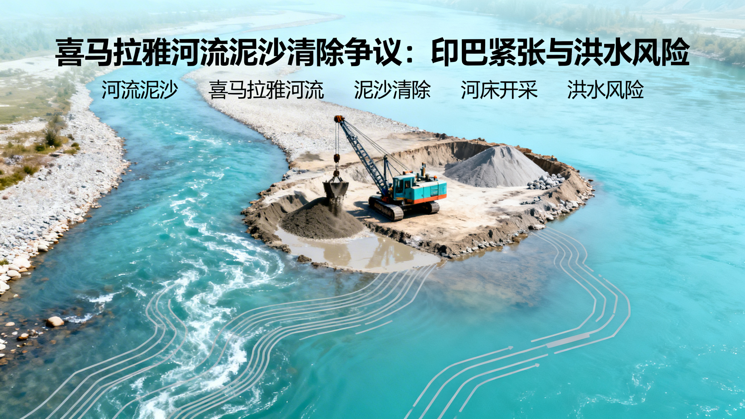 印度计划大规模清淤河道，引发科学家担忧