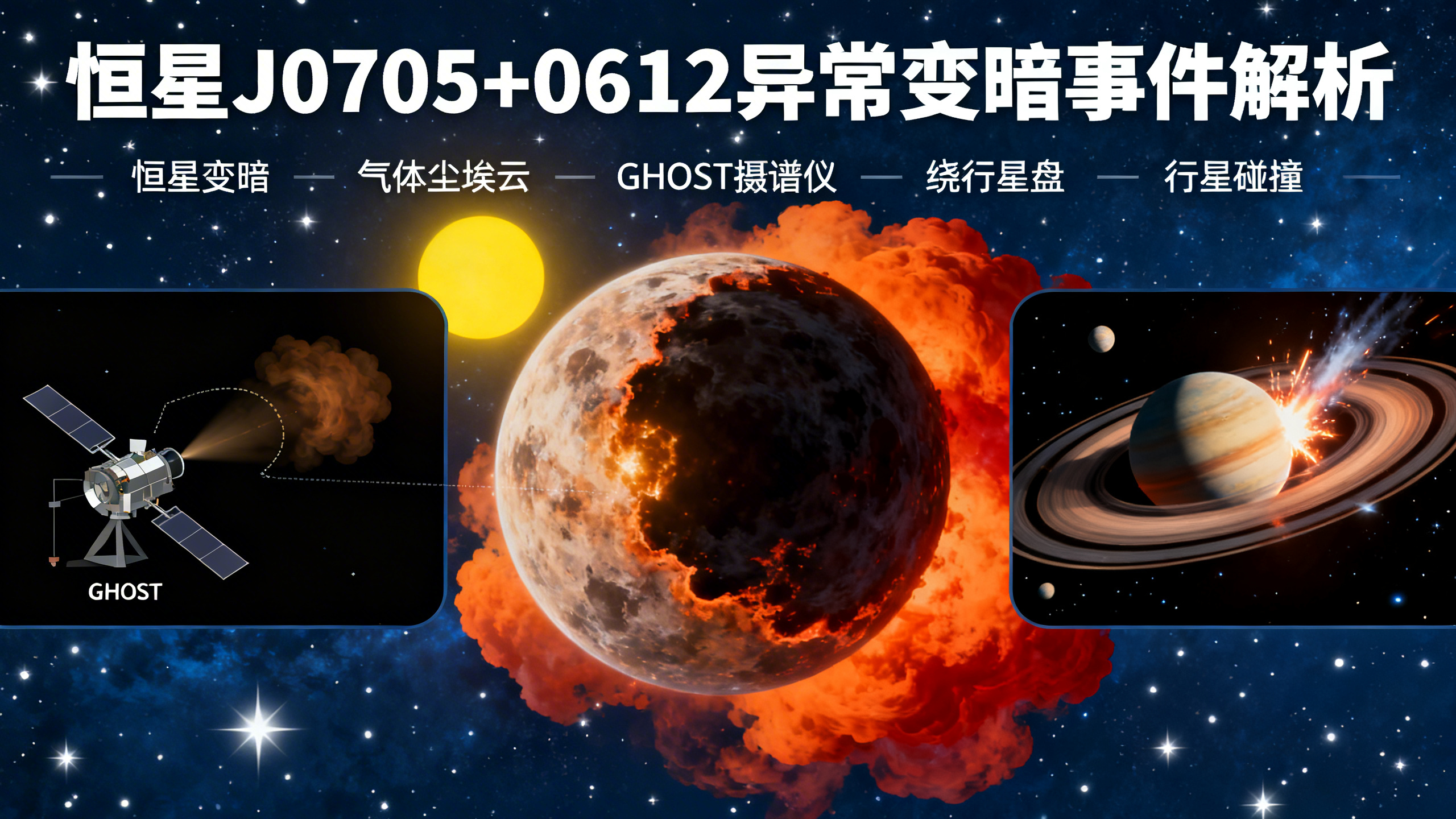 像太阳这样的恒星不会突然“熄火”，但这颗却真的灭了