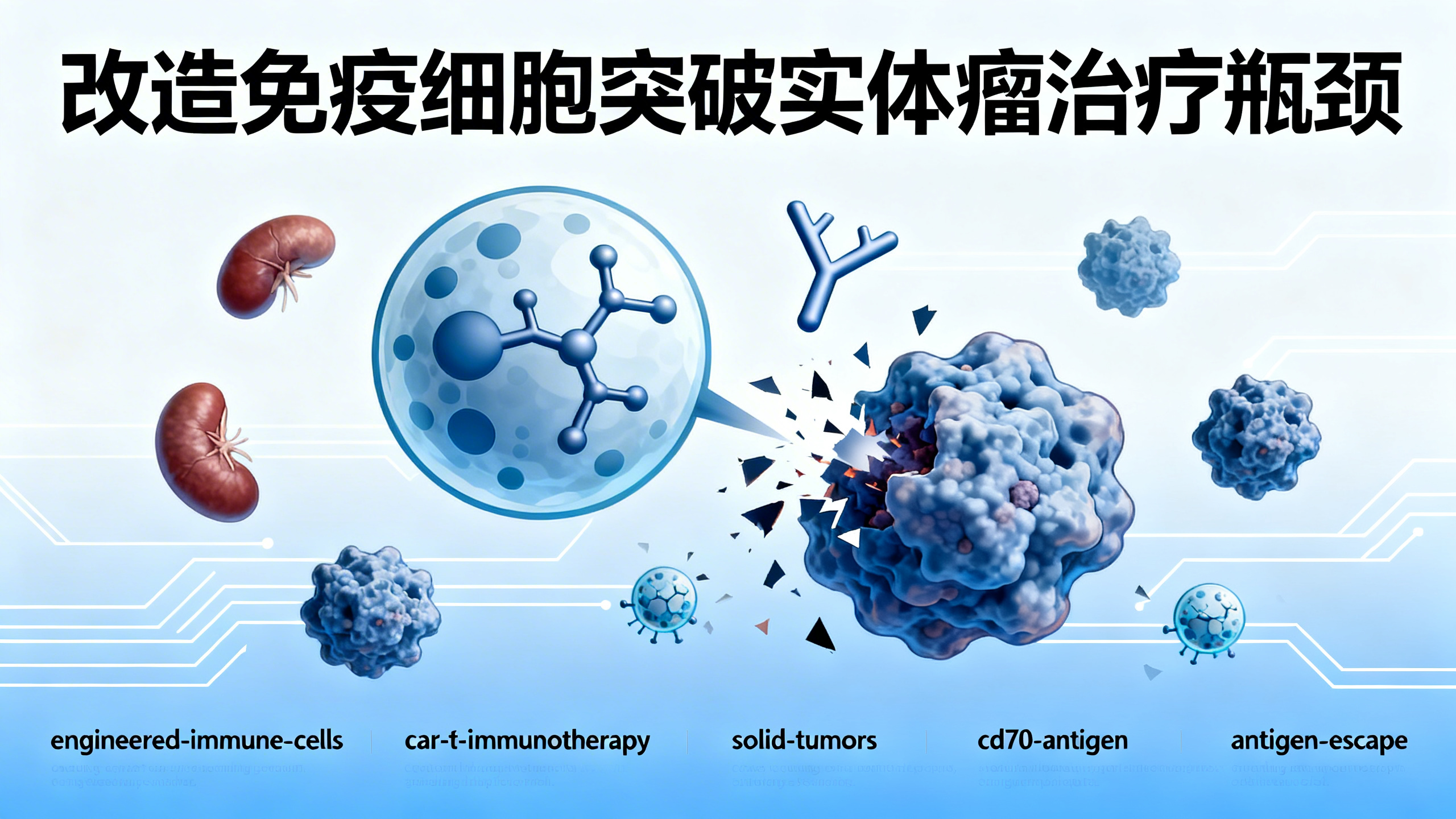超灵敏CAR-T细胞在小鼠体内清除难治性肿瘤