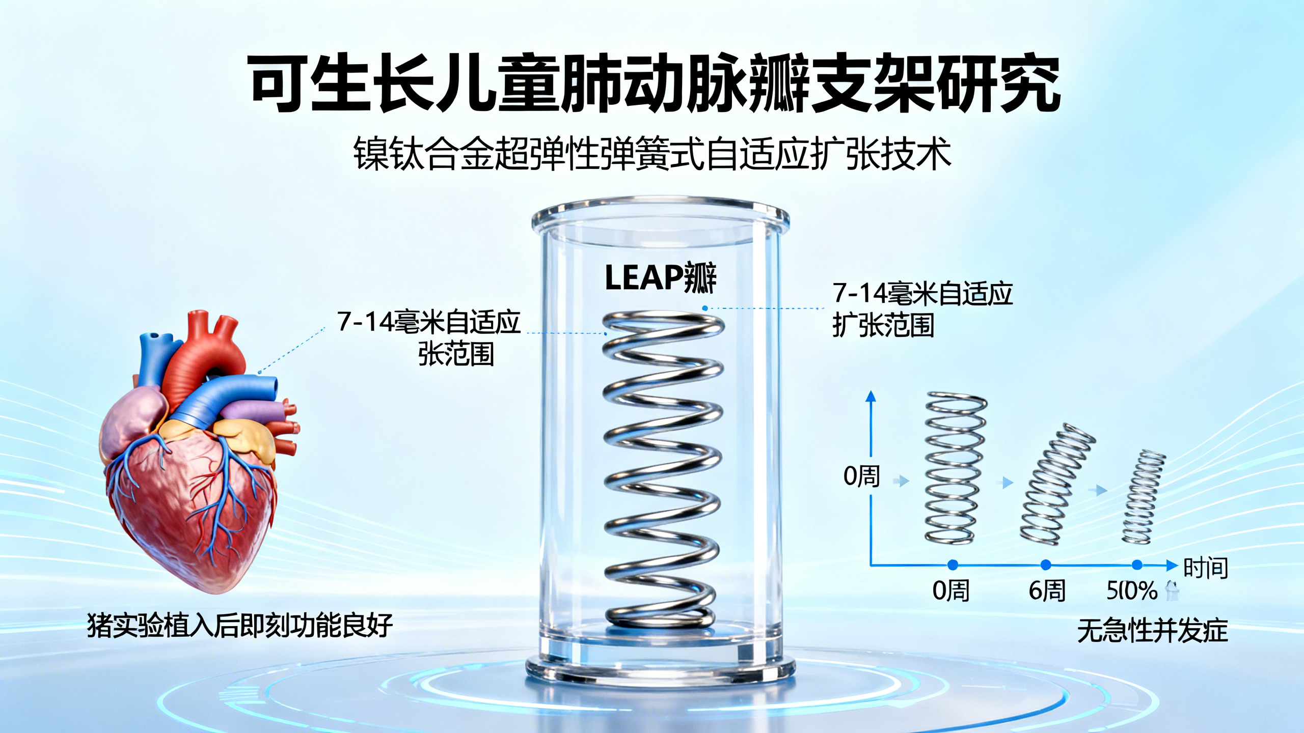 能随孩子长大的心脏瓣膜支架
