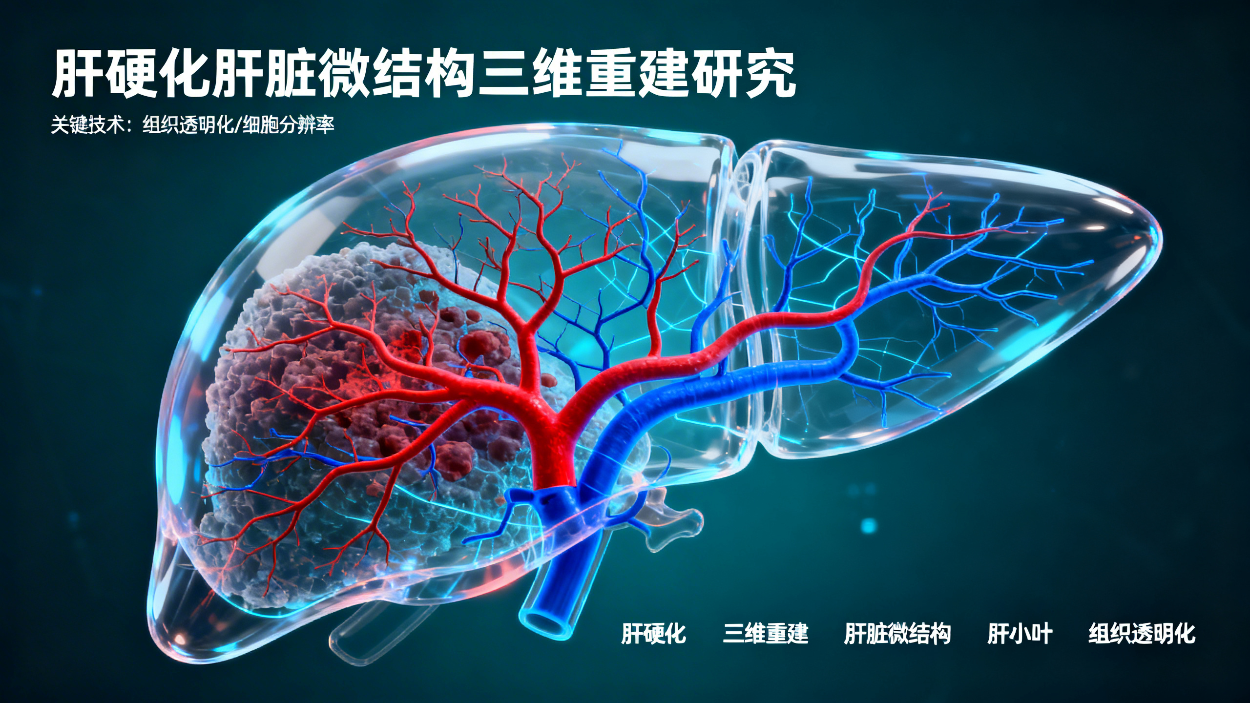 人体肝脏组织的三维高清重建
