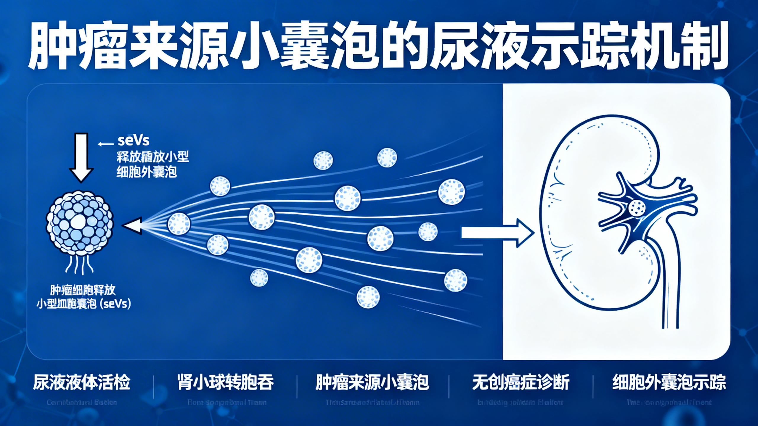 肿瘤释放的微小“信使”如何进入尿液——尿液活检的新依据