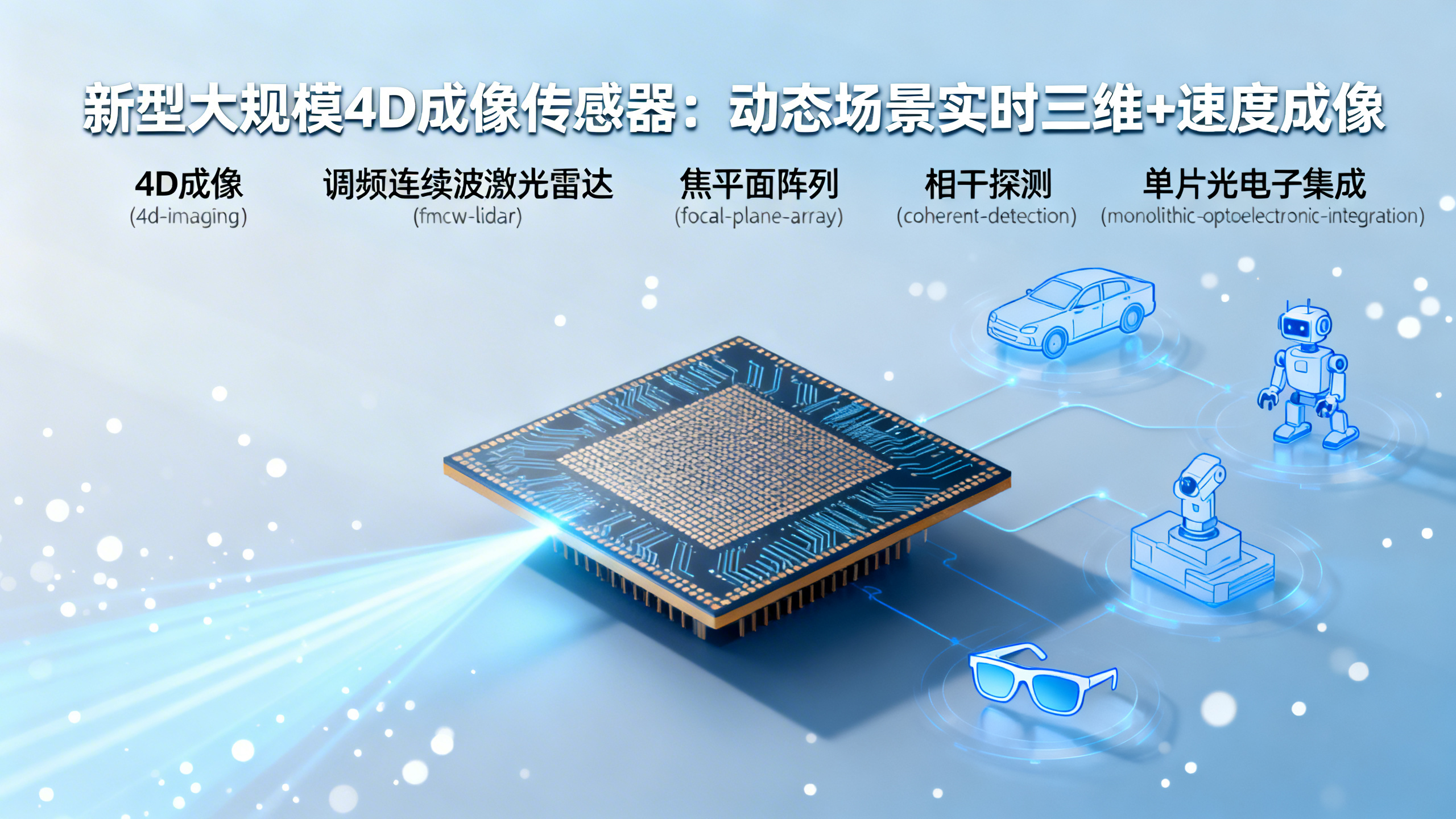 大型四维高清成像传感器