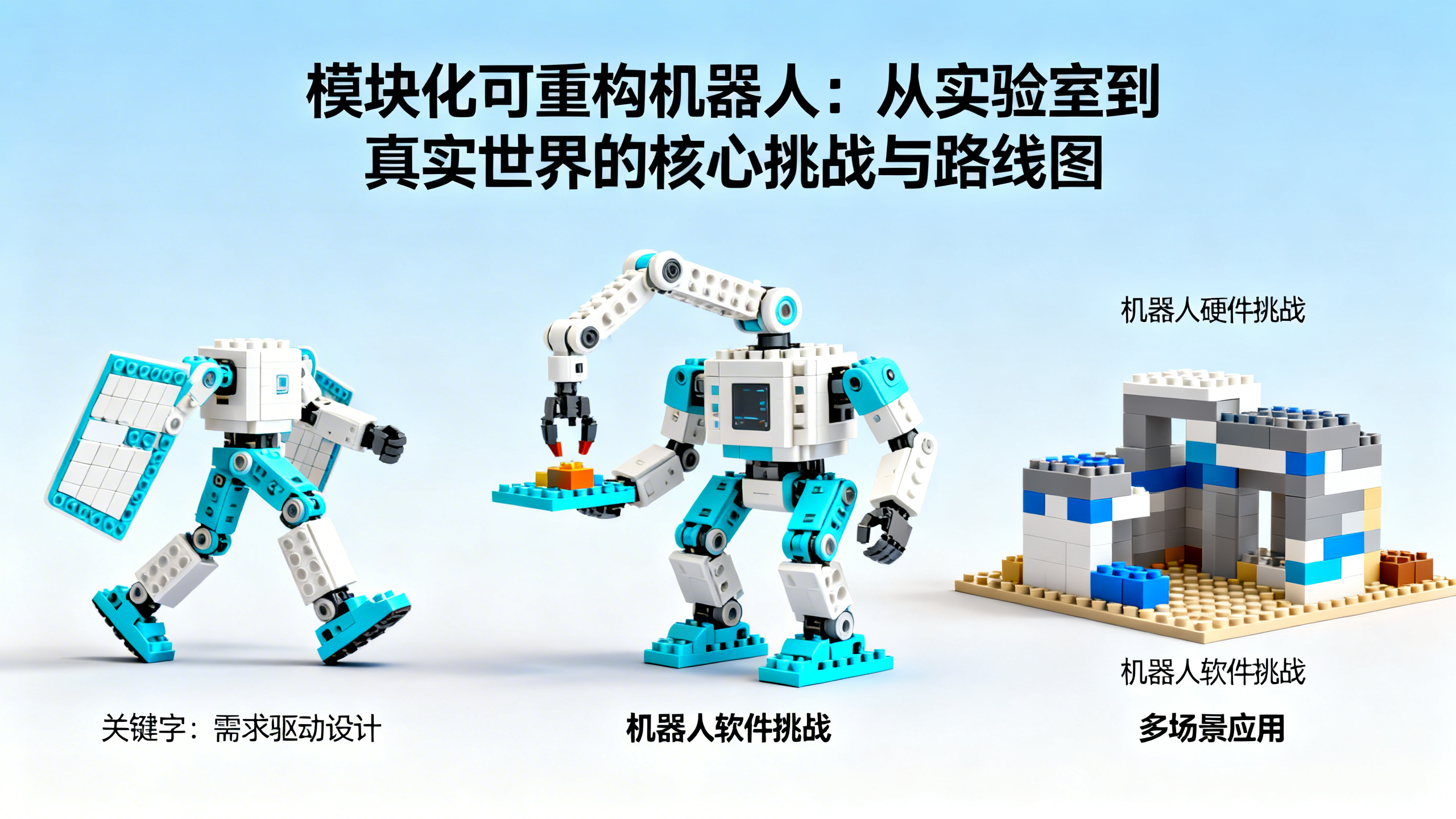 模块化可重构机器人：按需实现多种功能