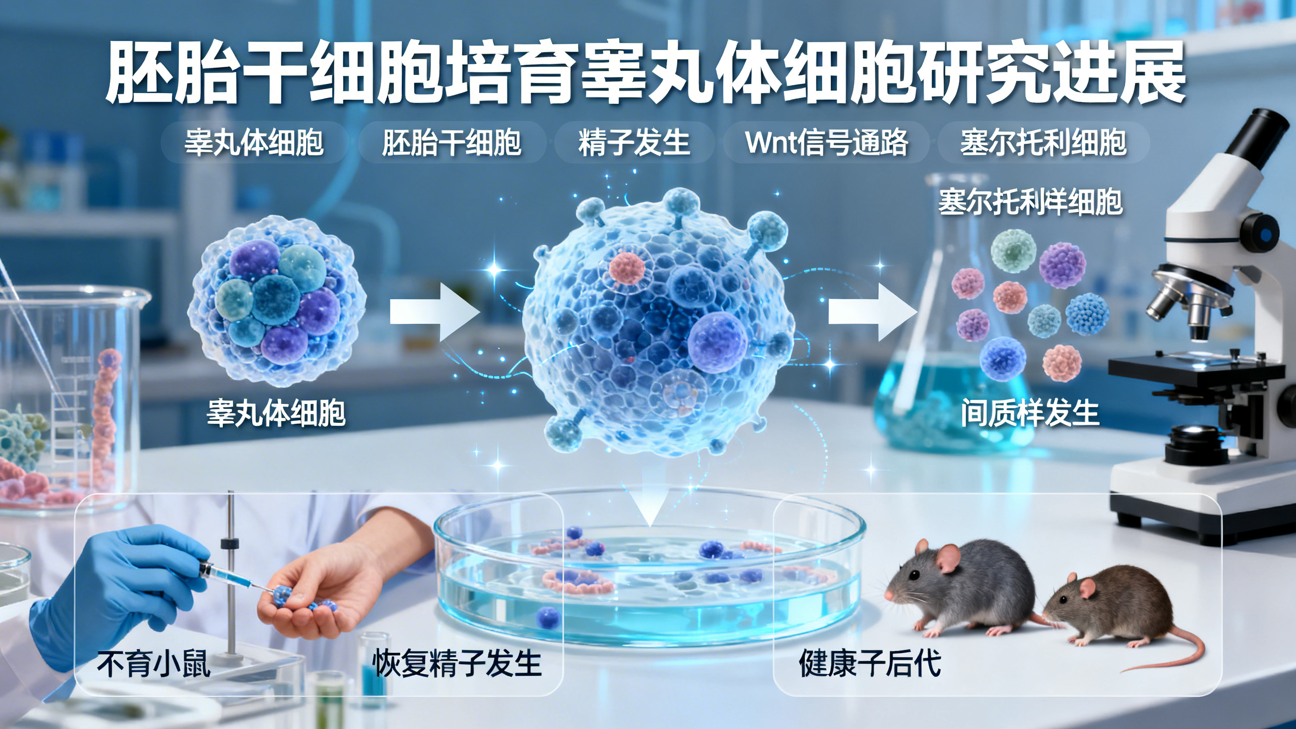 从干细胞培育出有功能的睾丸支持细胞