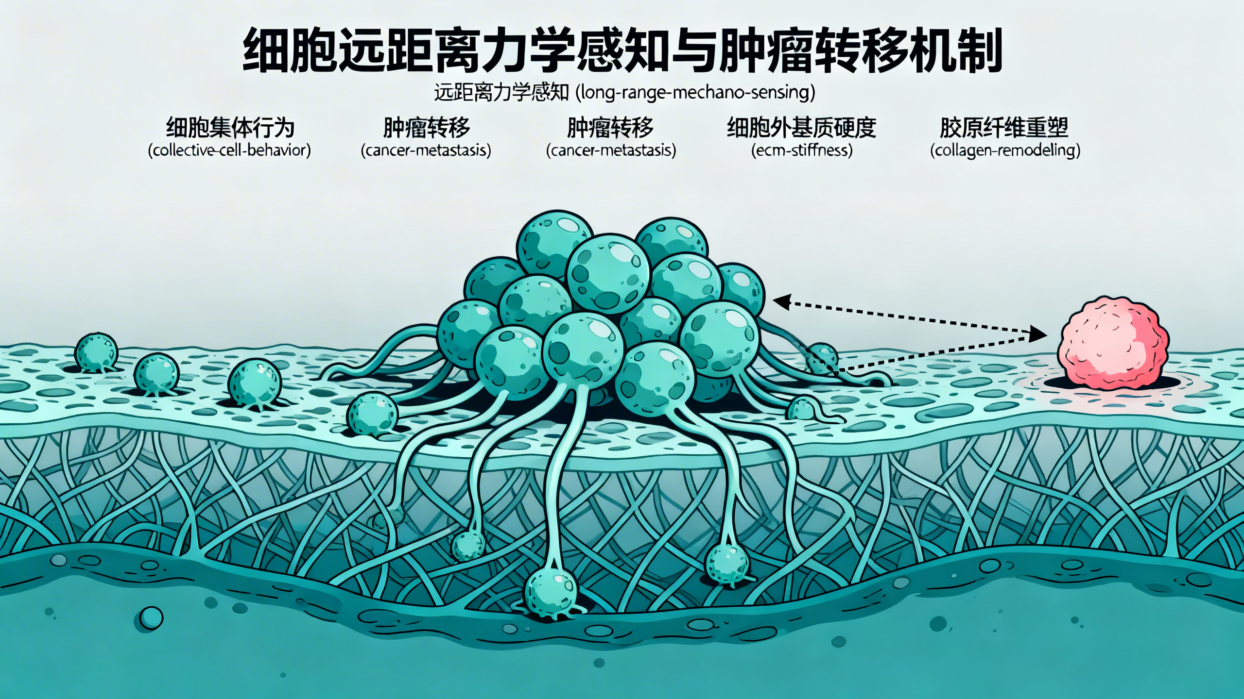细胞的“感知范围”远超预期，这或许能解释癌症为何扩散