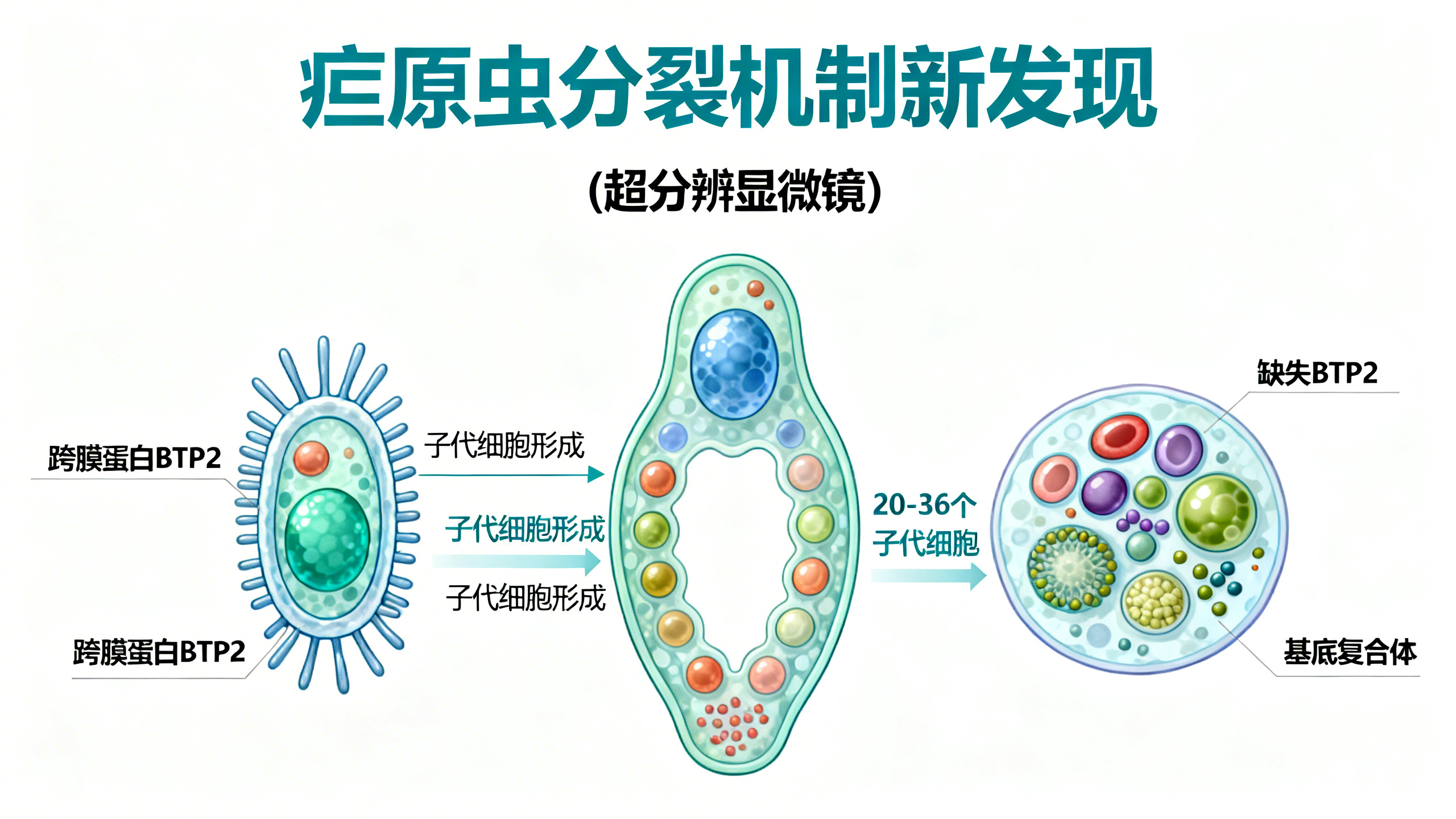 疟原虫如何“搭建骨架”并分裂出新细胞