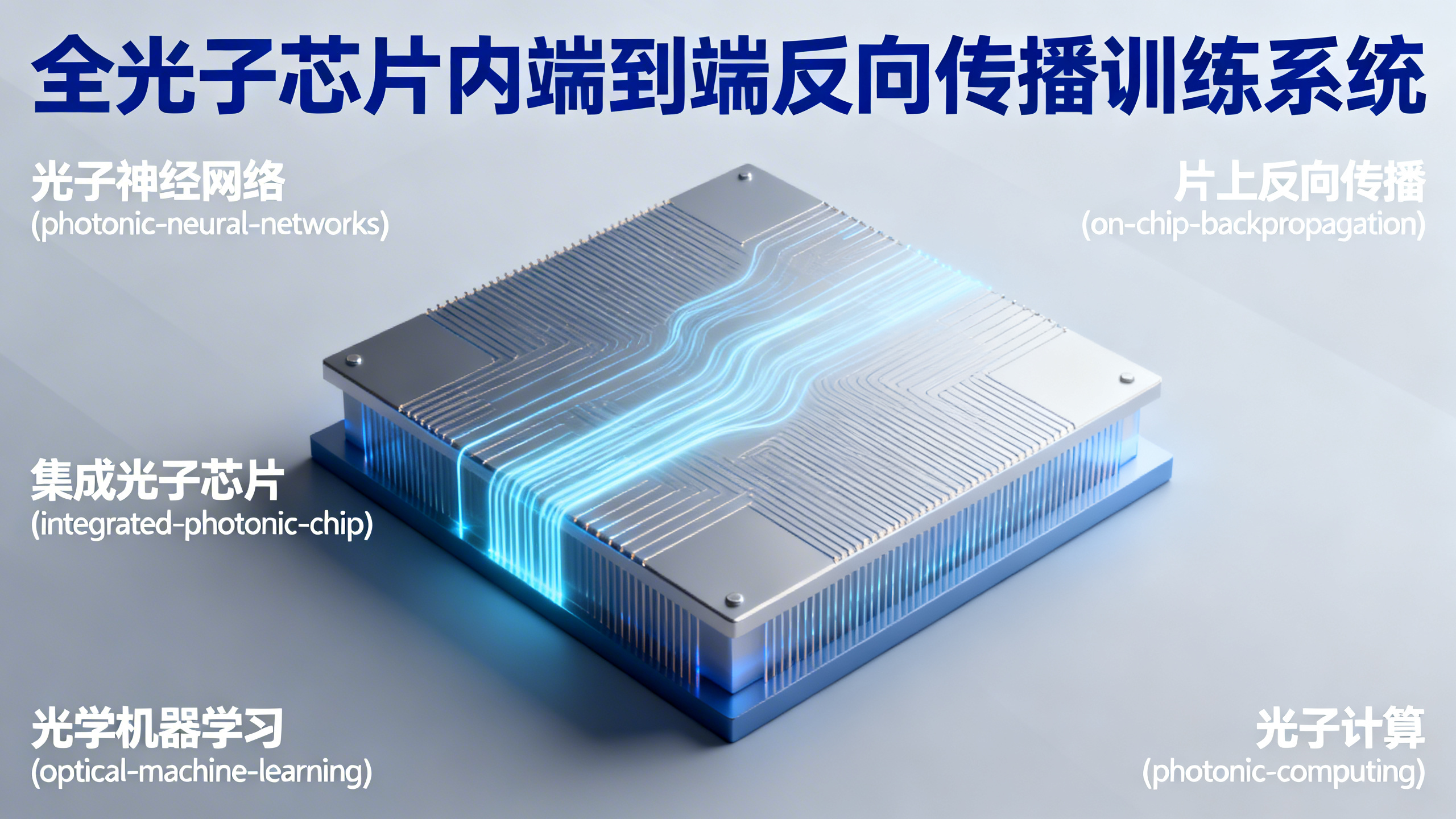 芯片上可训练的光子神经网络