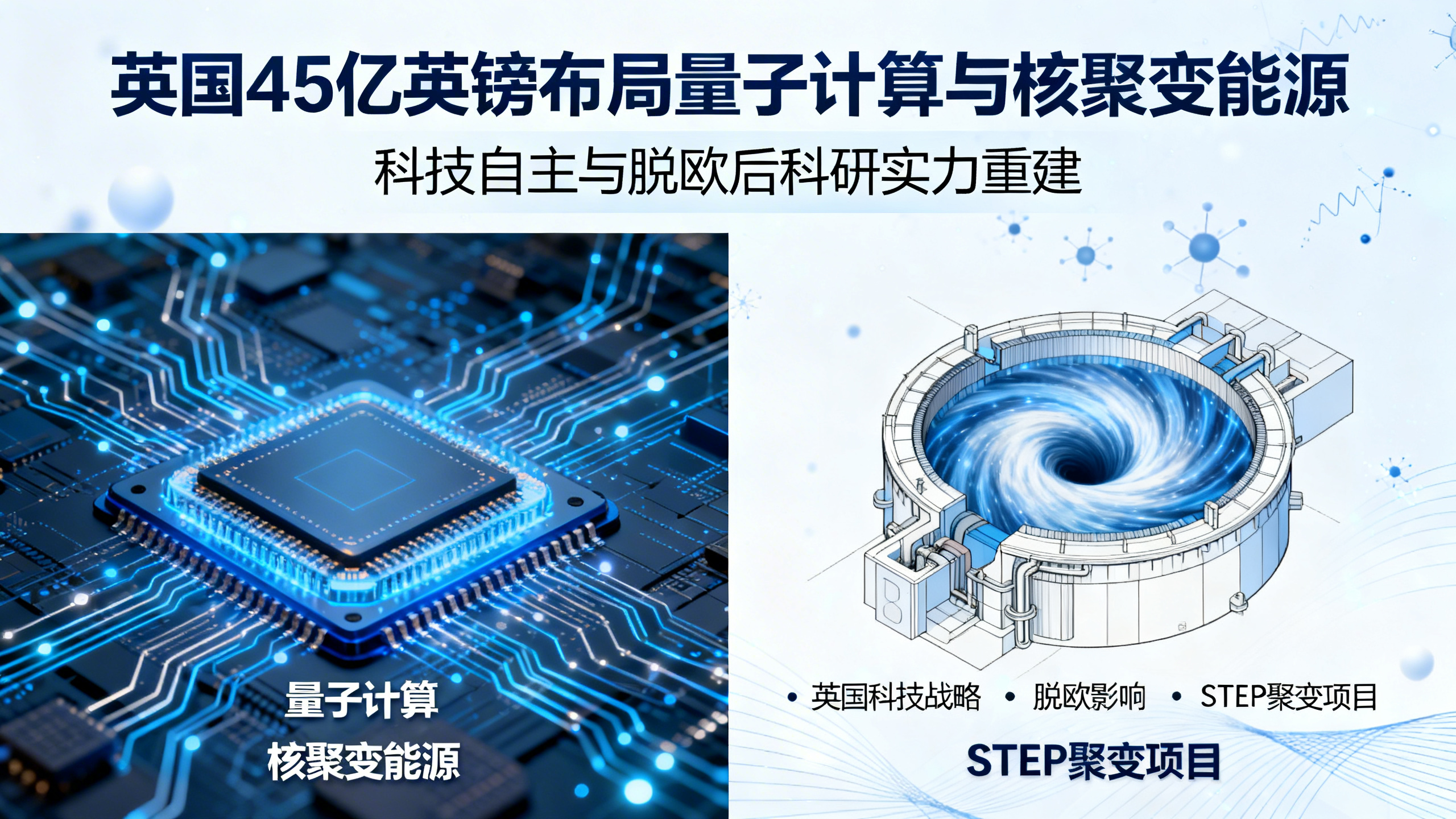 英国押注本土核聚变与量子技术，能否领跑全球？