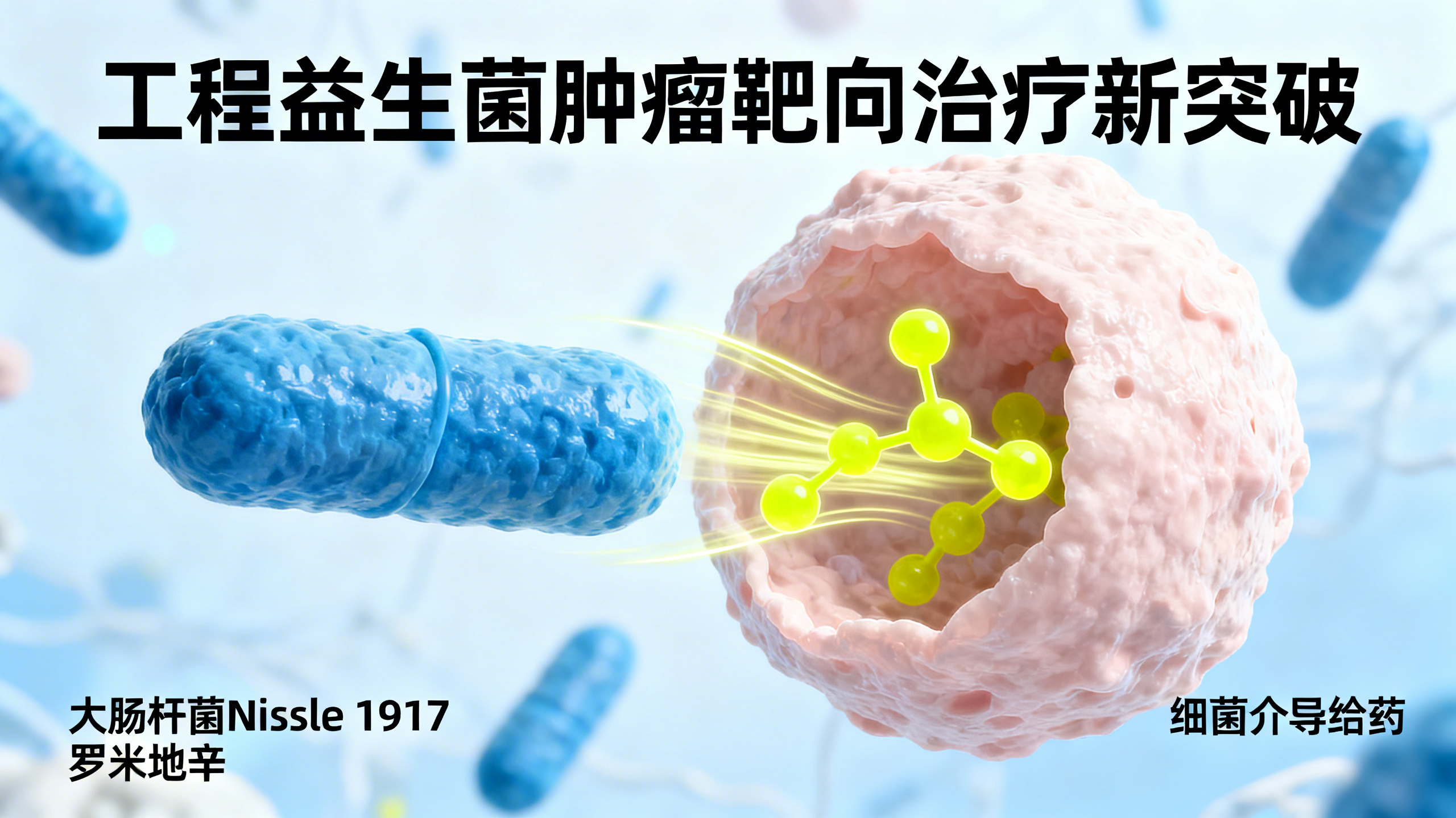 科学家让益生菌变身“抗癌猎手”