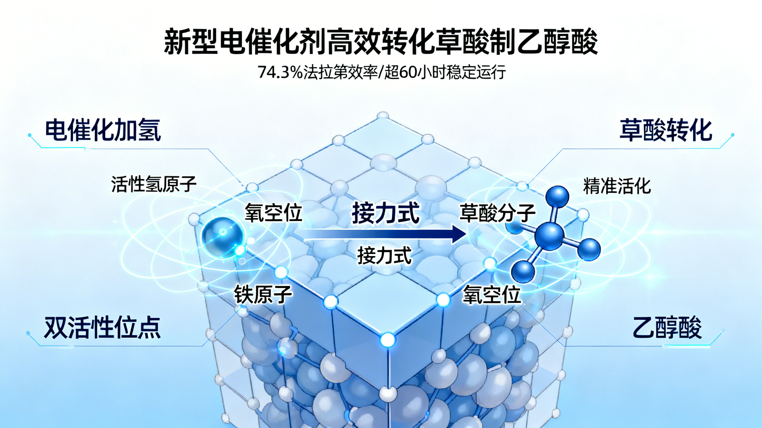 草酸变乙醇酸：利用材料“空位”实现一步转化