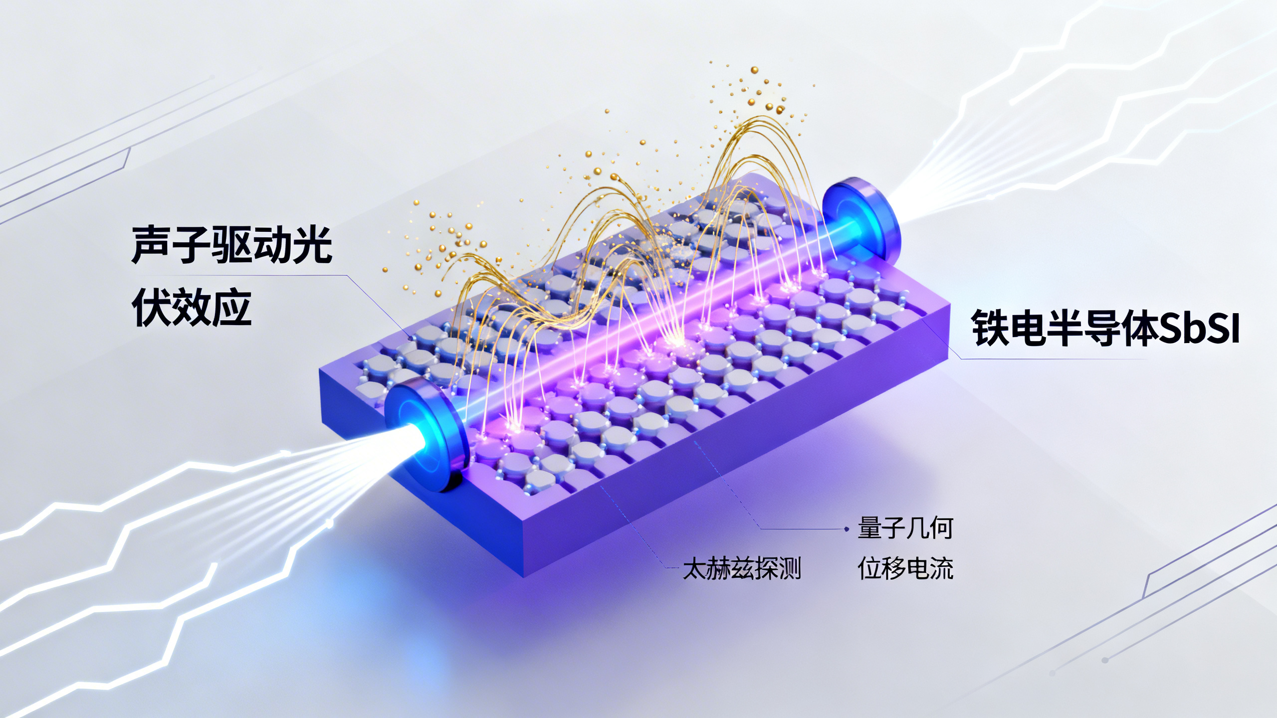 锑硅碘铁电半导体中，声子激发让太赫兹光生伏特效应大幅增强