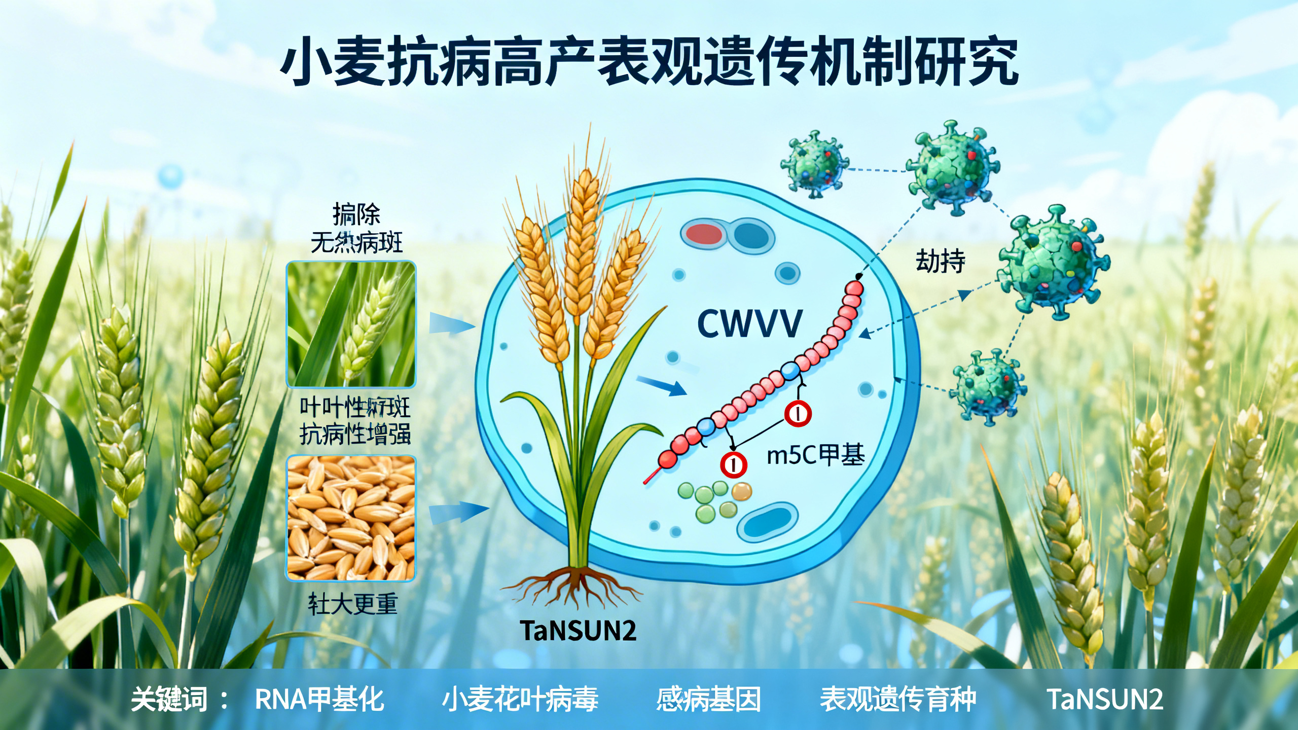 去掉一种“开关”，让植物更抗病毒、产量更高