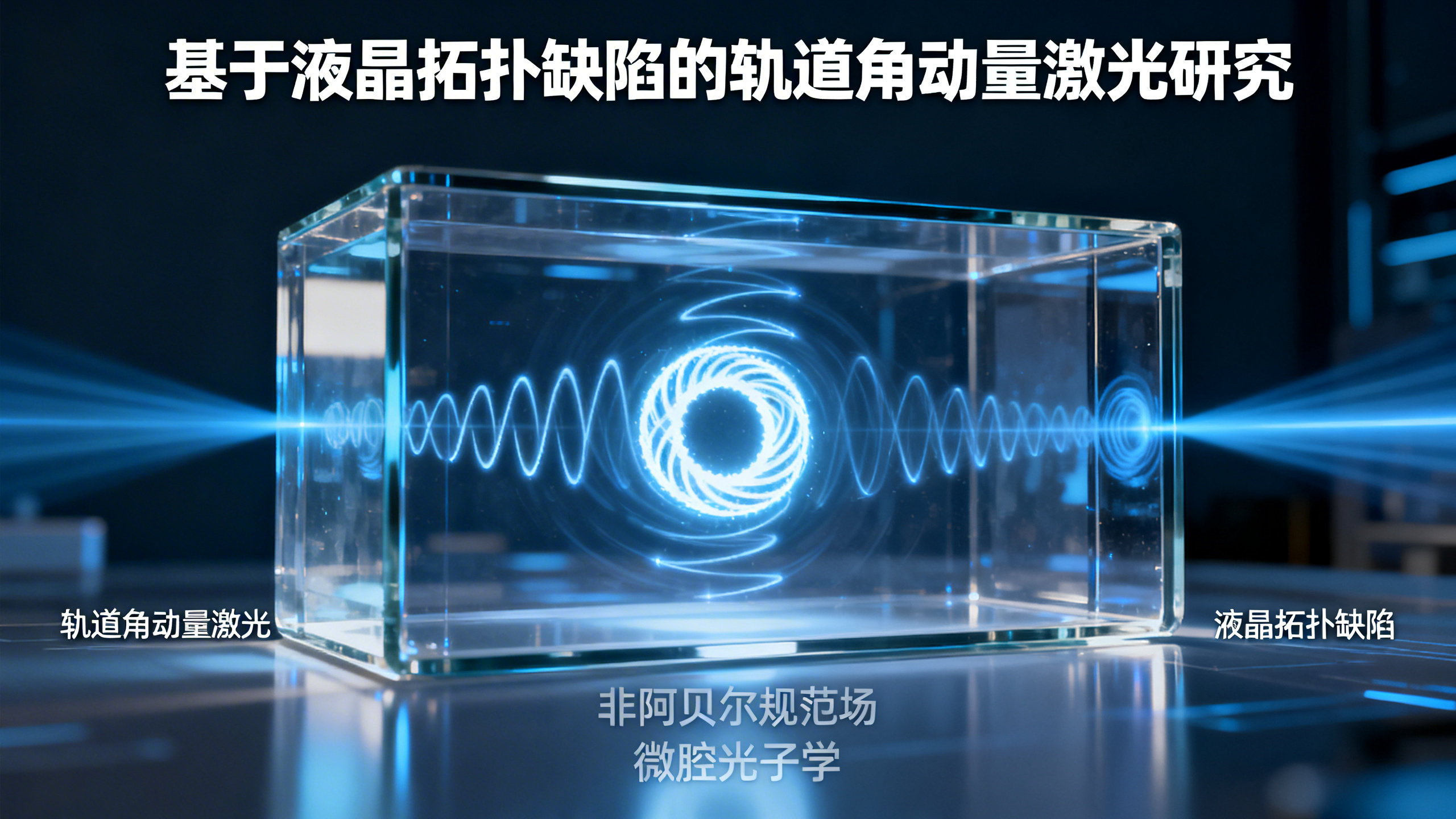 液晶“甜甜圈”结构在微型腔中发出的新型激光