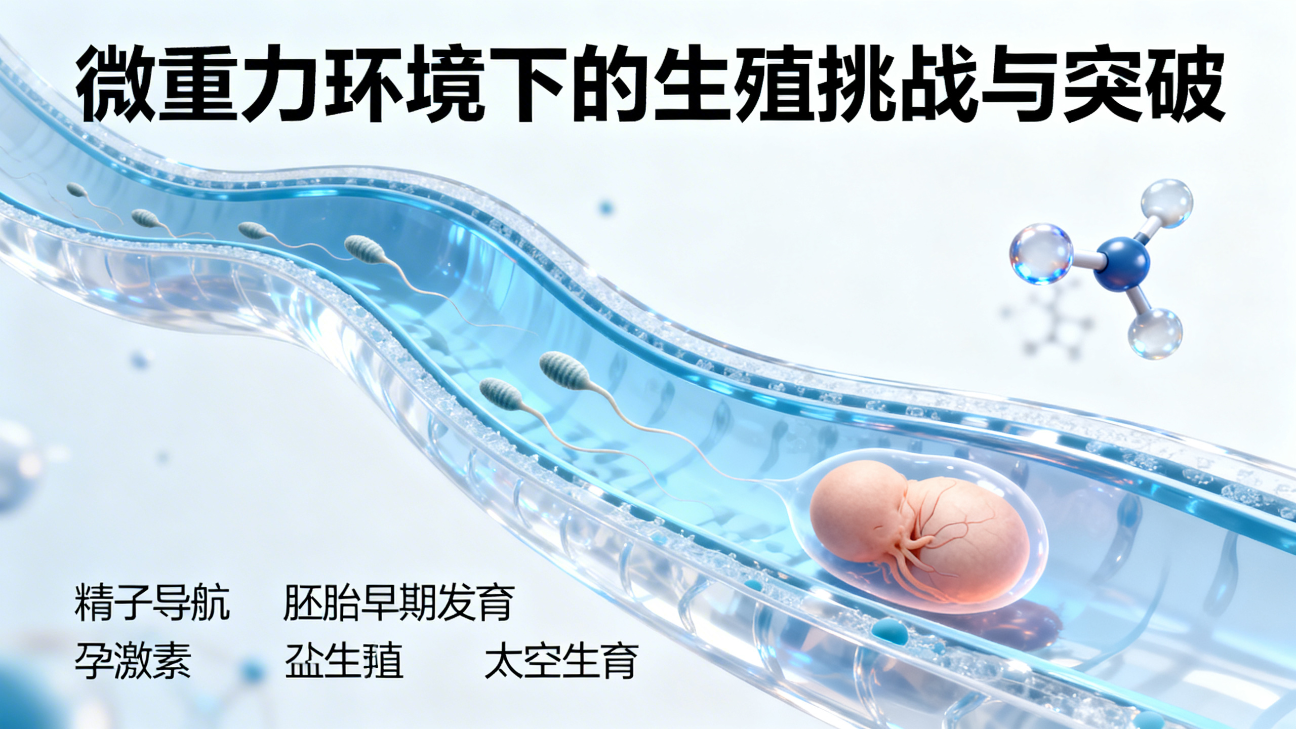 太空“迷路”：失重让精子找不到方向