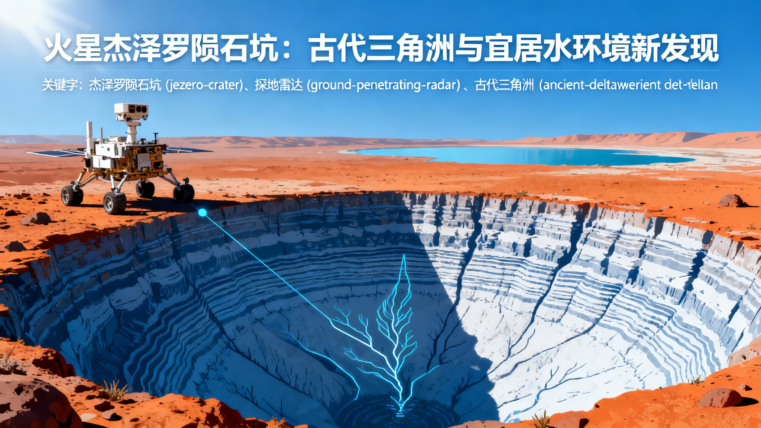 火星杰泽罗陨石坑地下发现远古大型三角洲遗迹