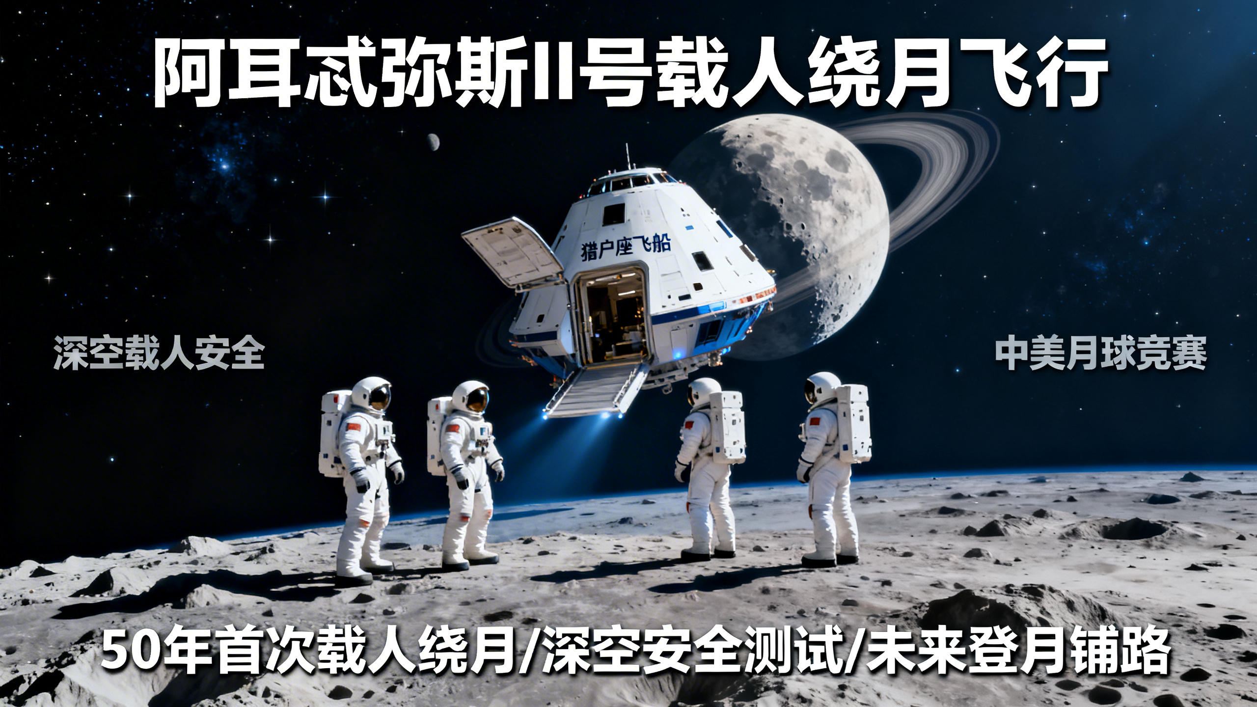 升空！“阿耳忒弥斯2号”载人绕月飞行，开启探月新纪元