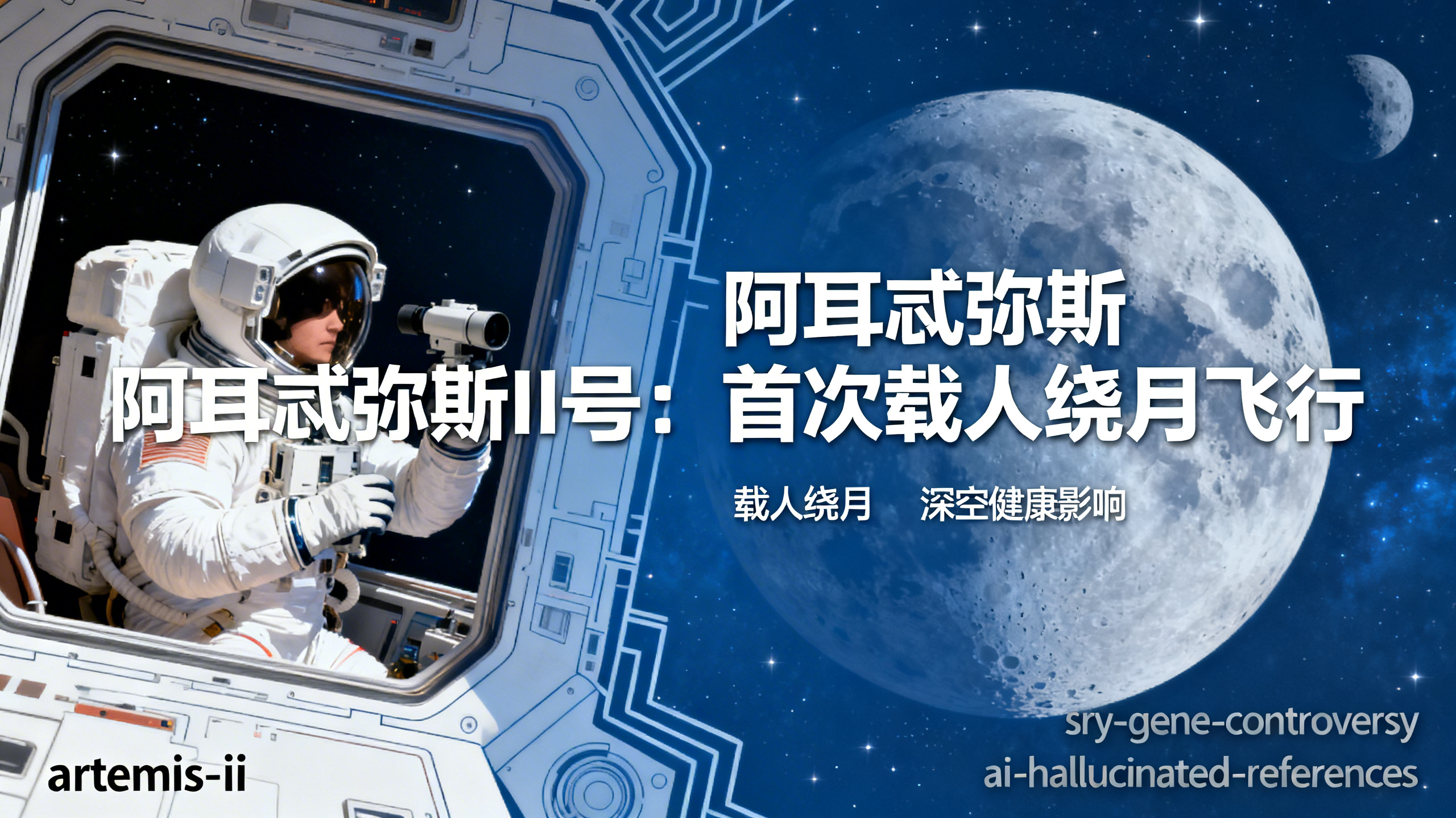 NASA“阿尔忒弥斯2号”登月任务今日启程