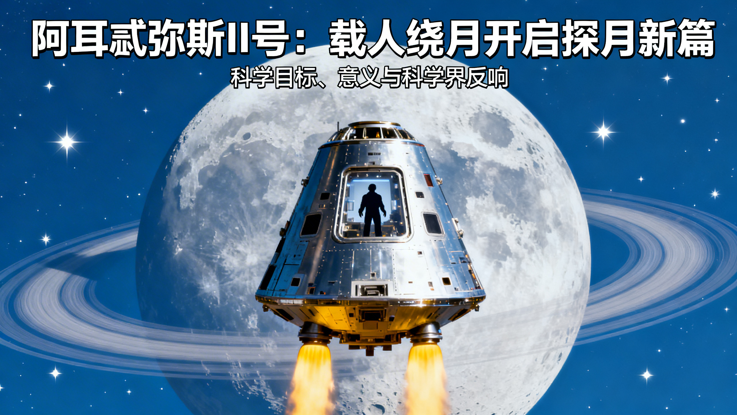 “阿耳忒弥斯2号”任务获批：人类时隔半个世纪重返月球