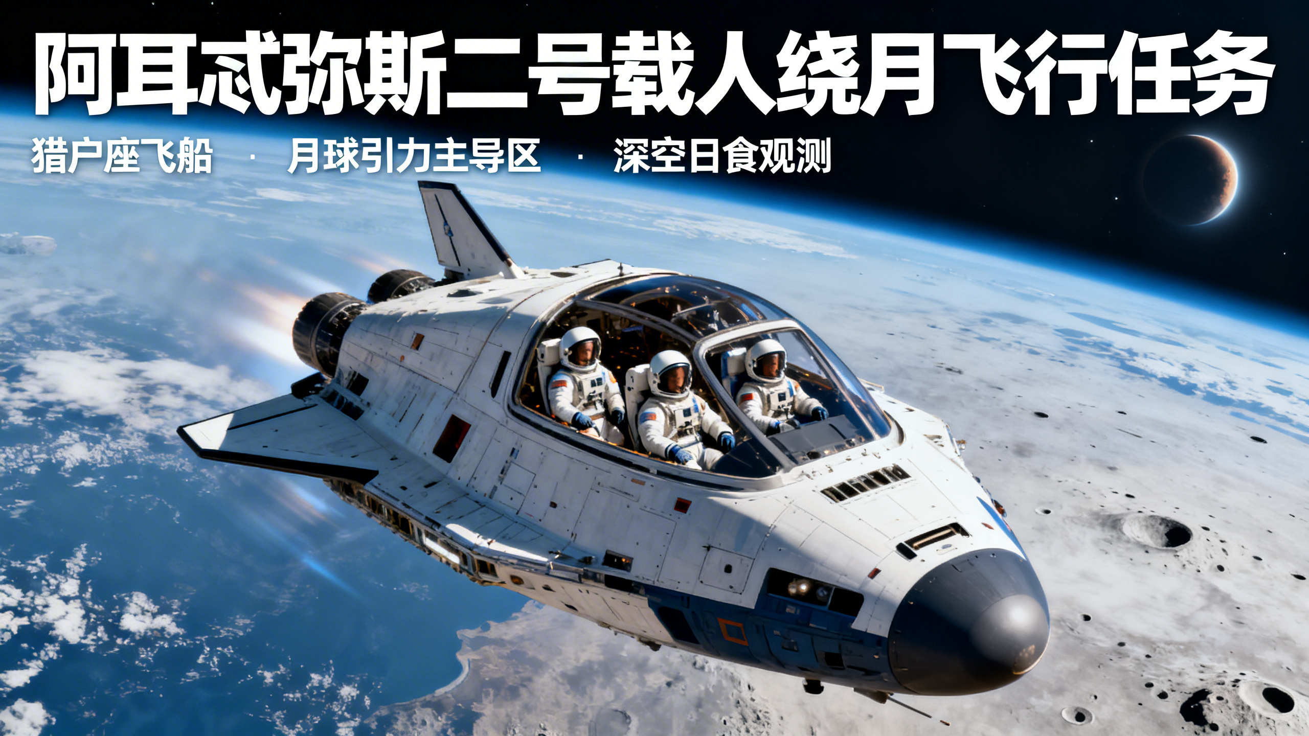 “阿耳忒弥斯2号”宇航员今日飞掠月球：《自然》杂志全程直播