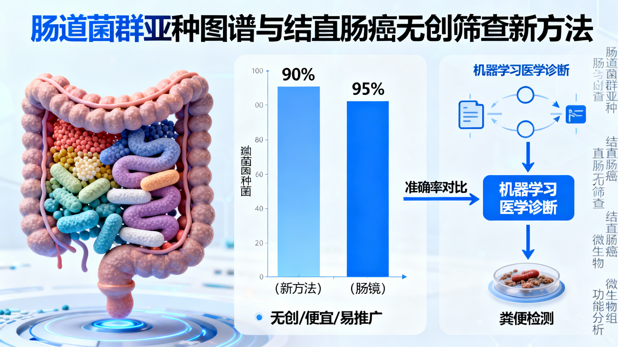 告别肠镜检查？新型粪便检测可发现90%的结直肠癌