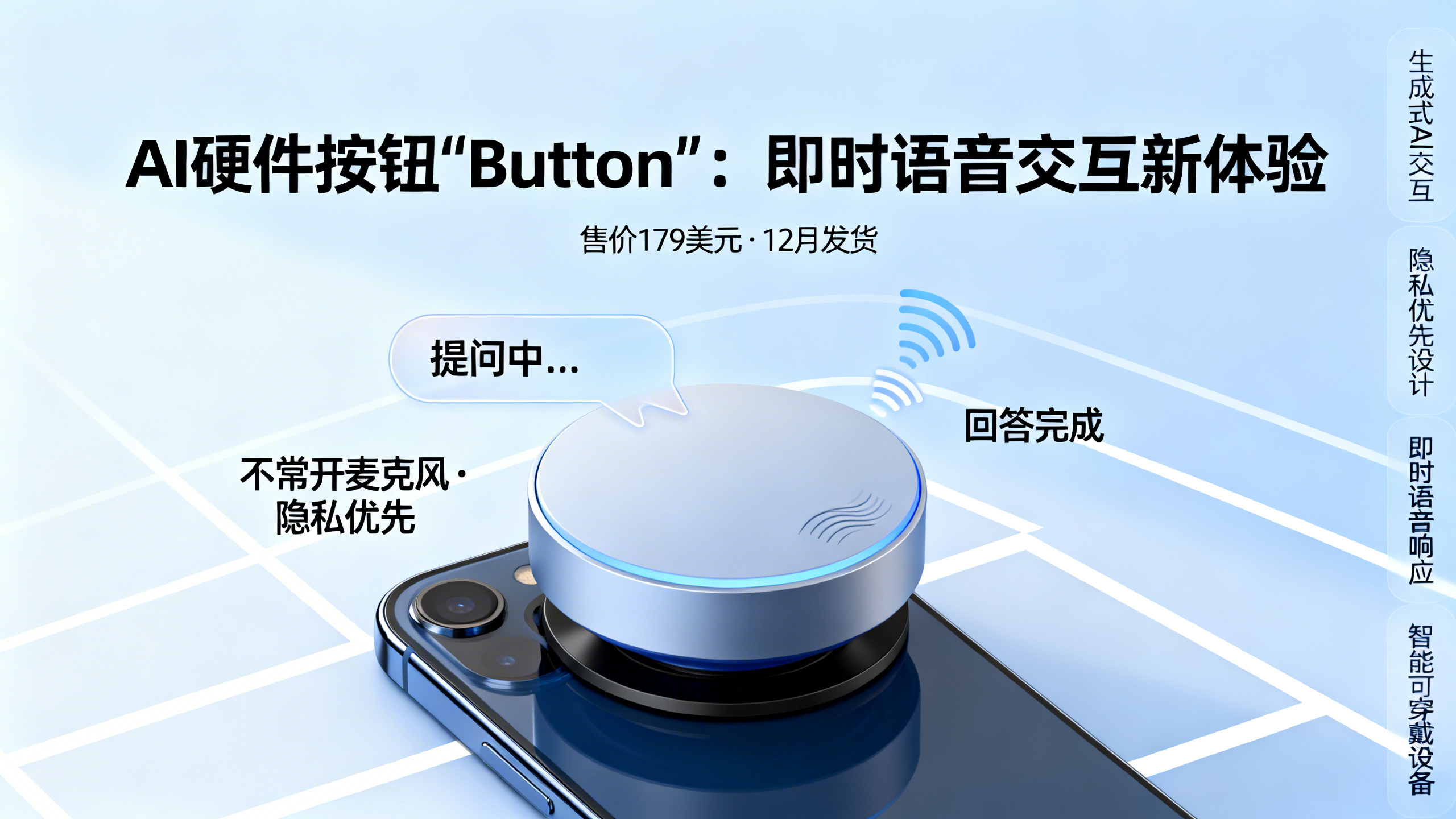 这款AI可穿戴设备长得像iPod Shuffle，开发者曾是苹果工程师