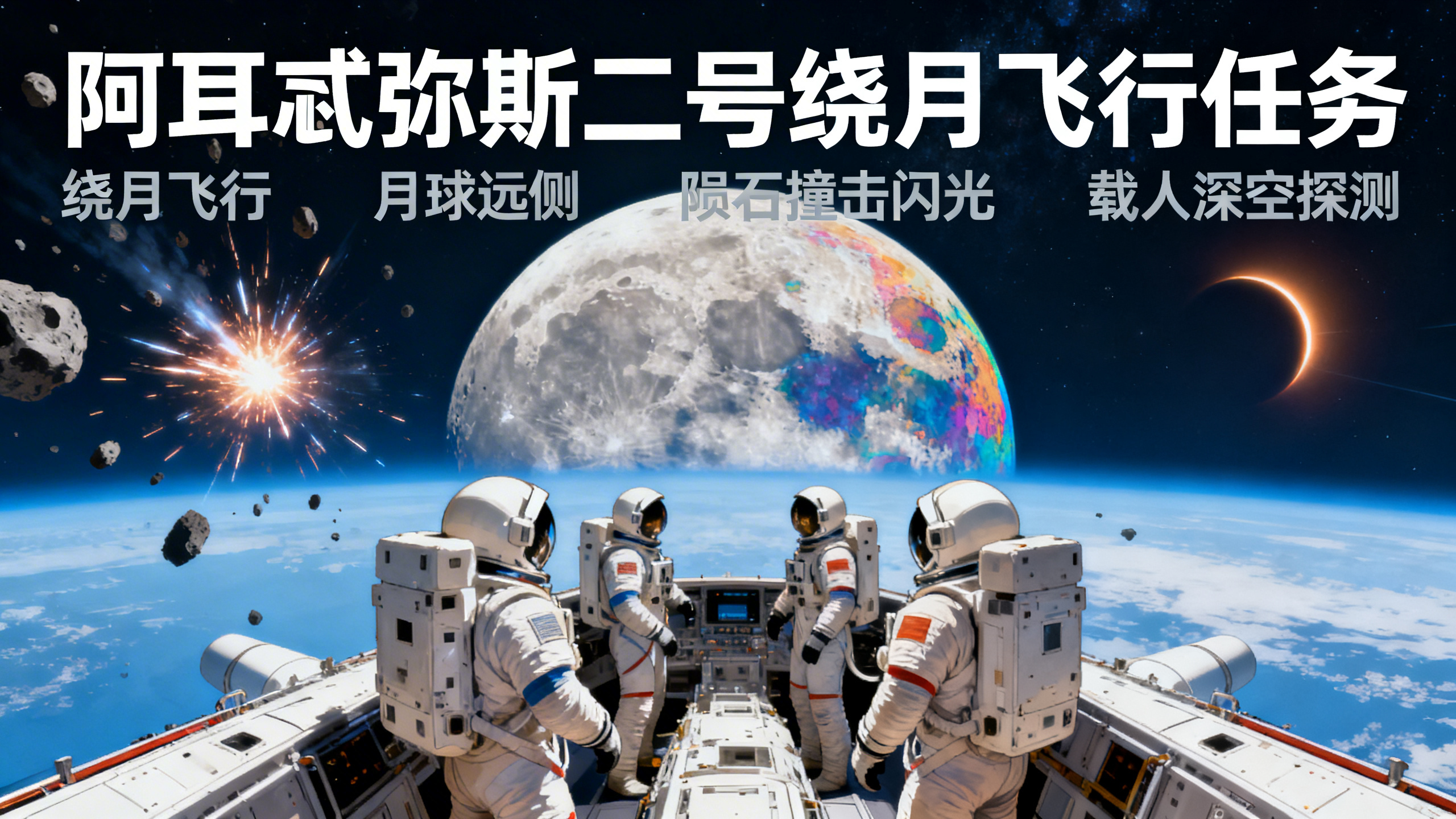 我随“阿耳忒弥斯2号”科学家一起飞掠月球，亲眼所见