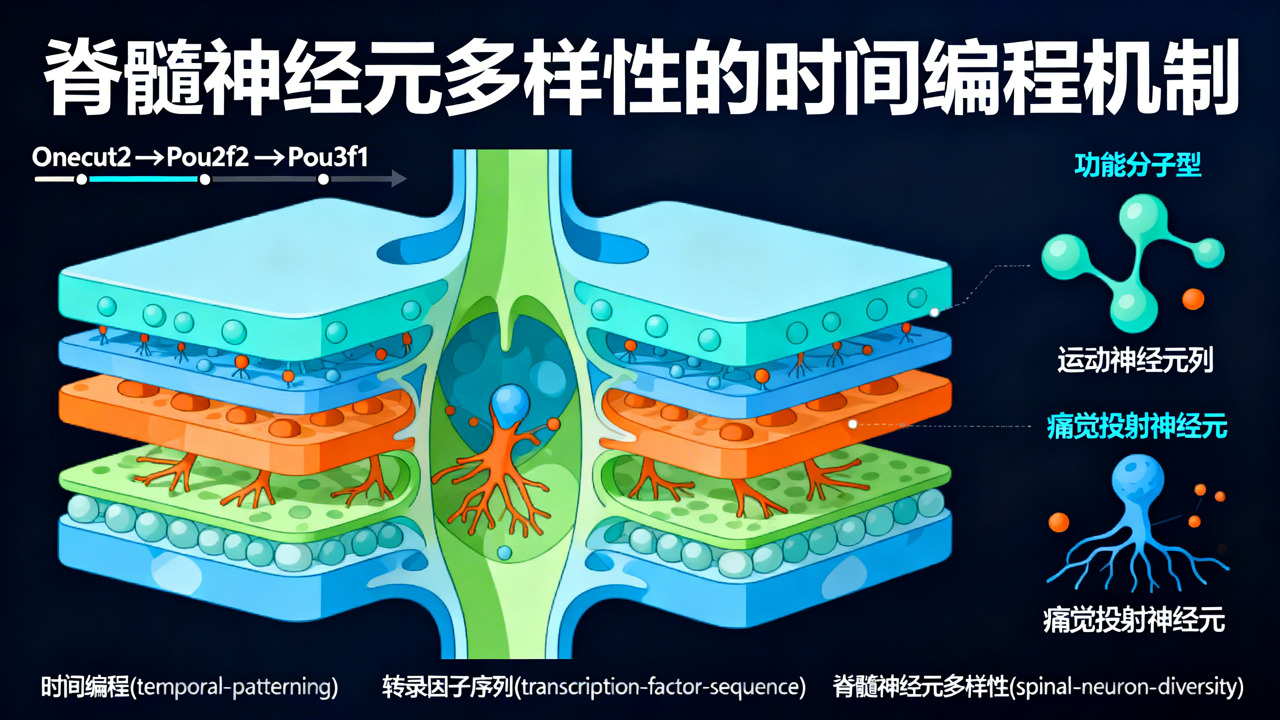 脊髓神经元类型如何按时间顺序“分工合作”