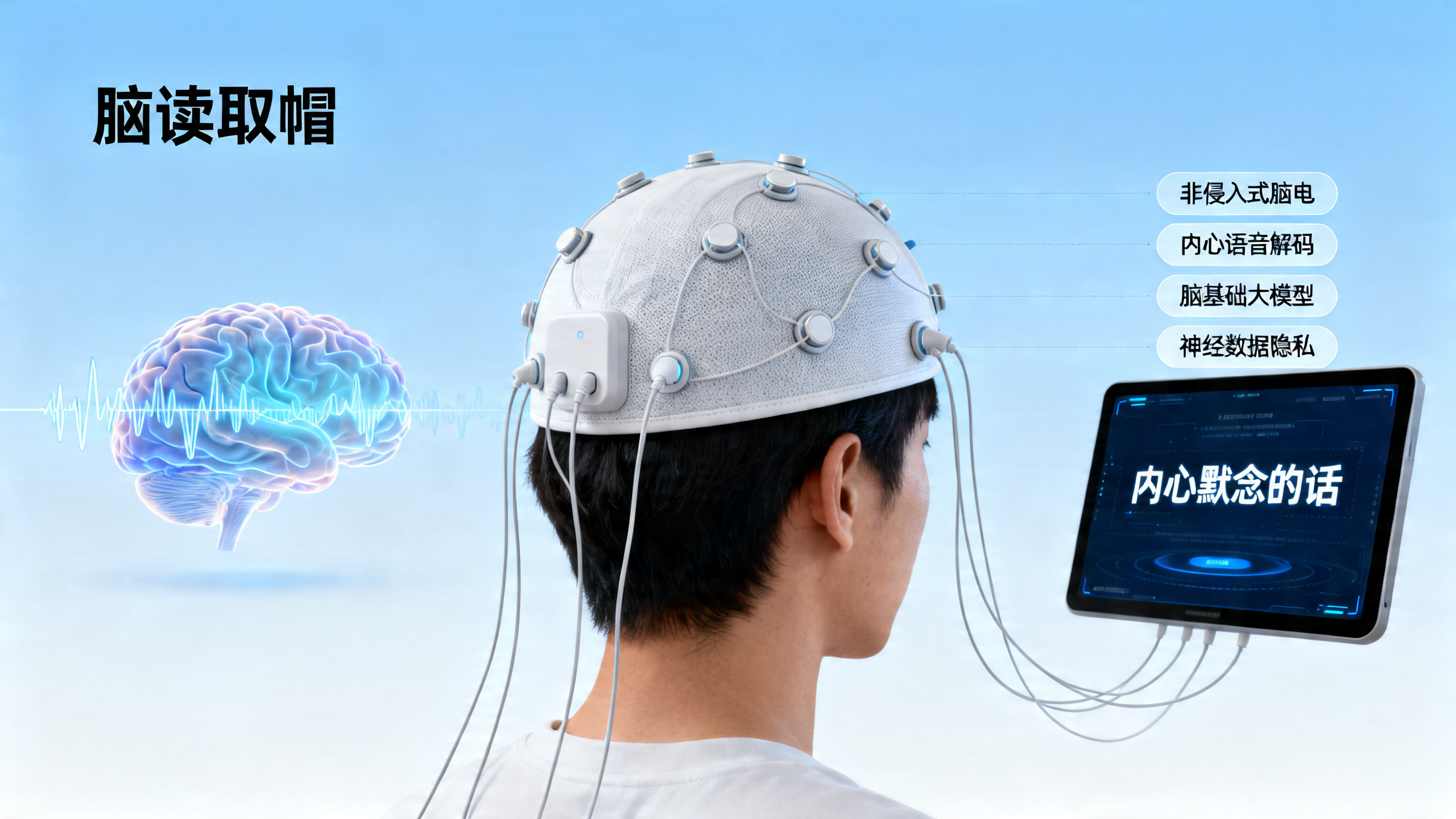 这款毛线帽能“读懂”你的想法