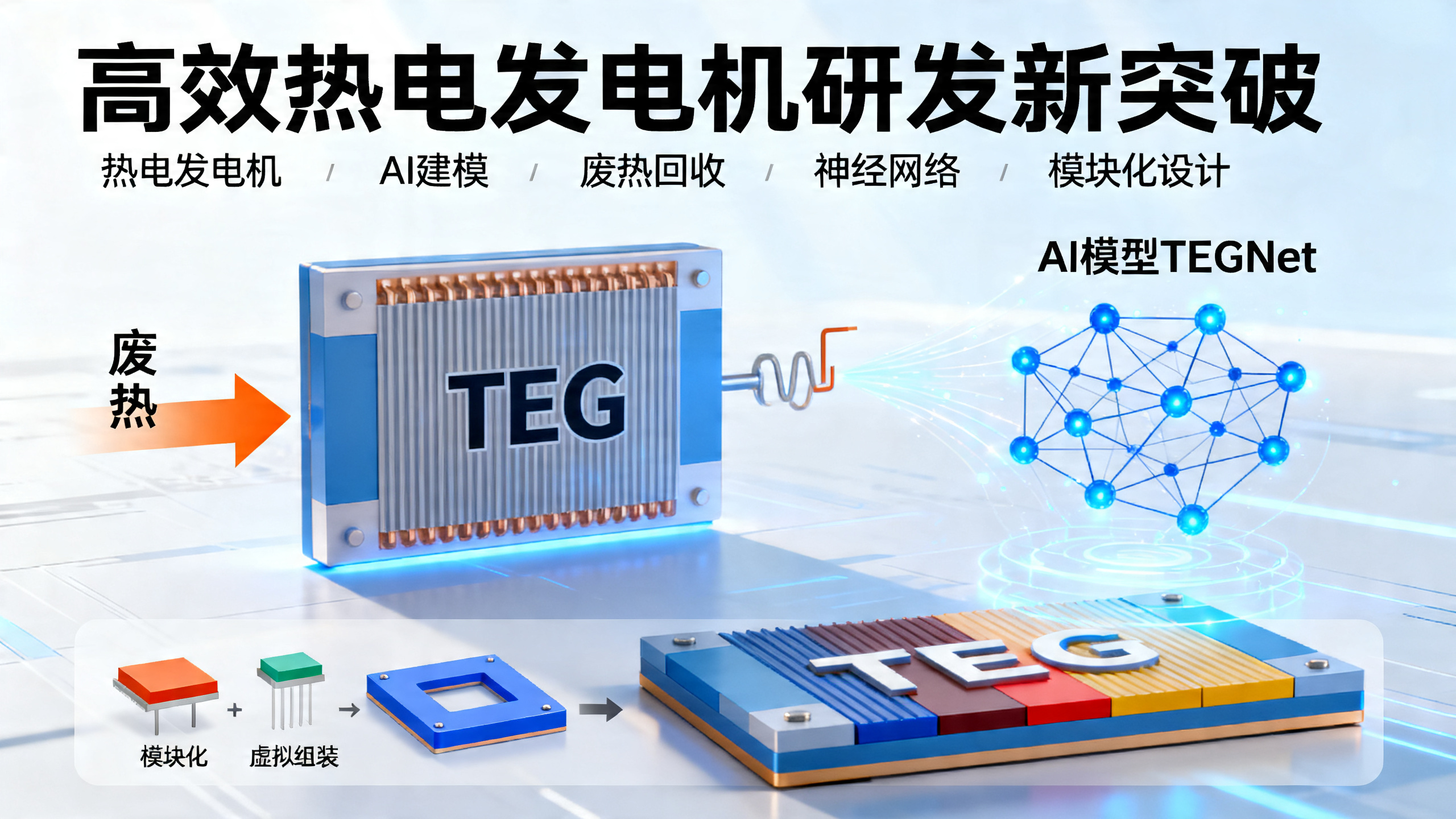 人工智能帮我们更快造出“废热发电”设备