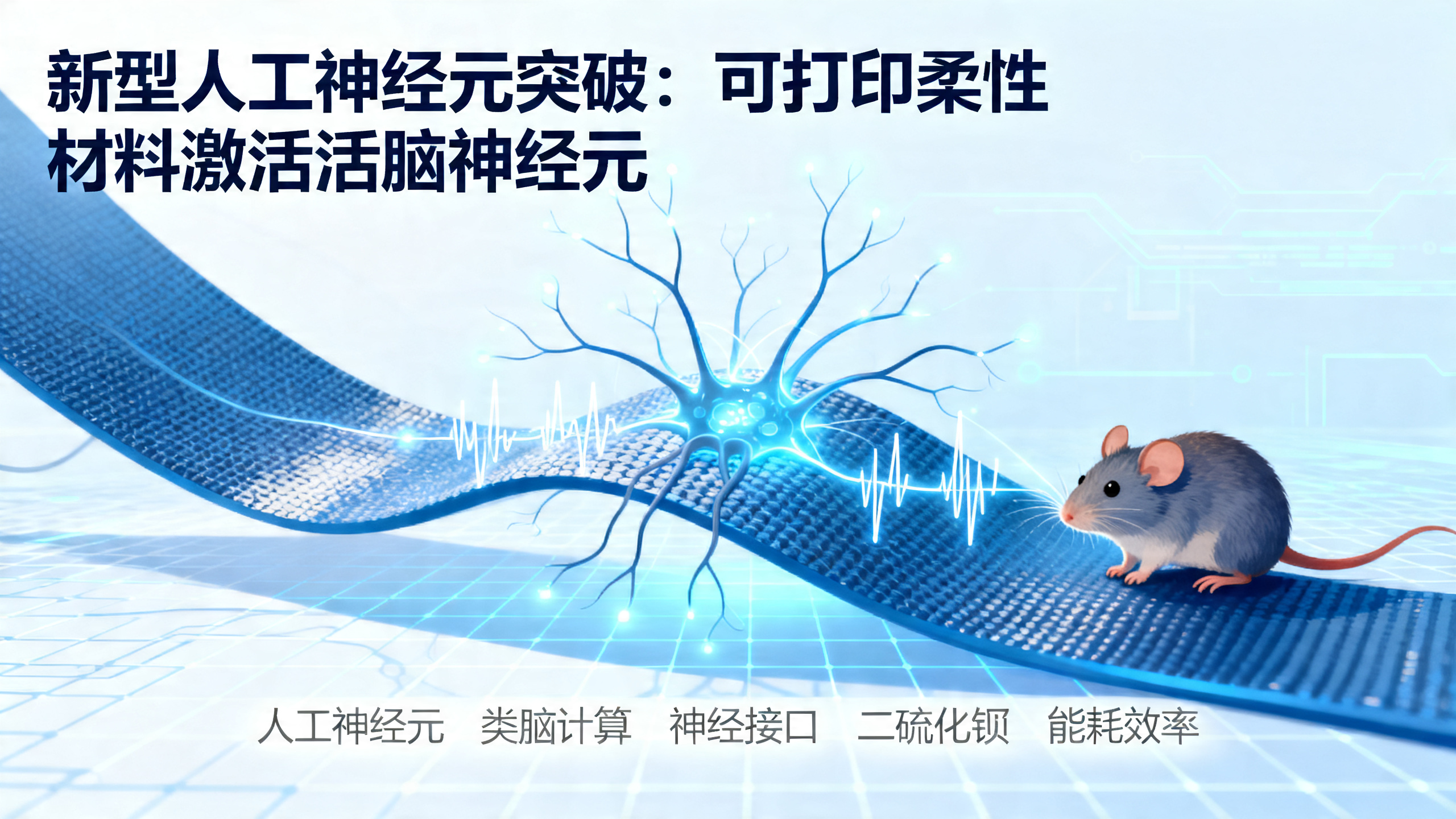 人造神经元成功与活体脑细胞“对话”