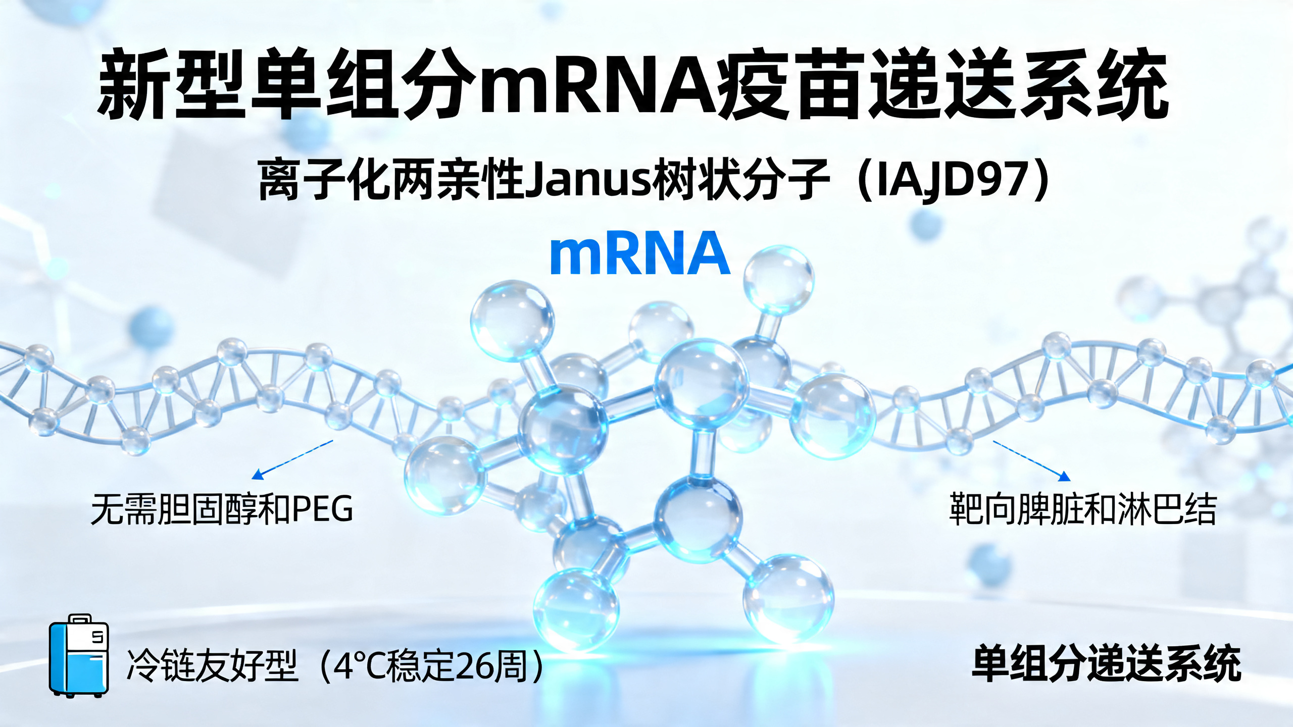 一种能“变身”的双面分子：助力mRNA疫苗高效递送