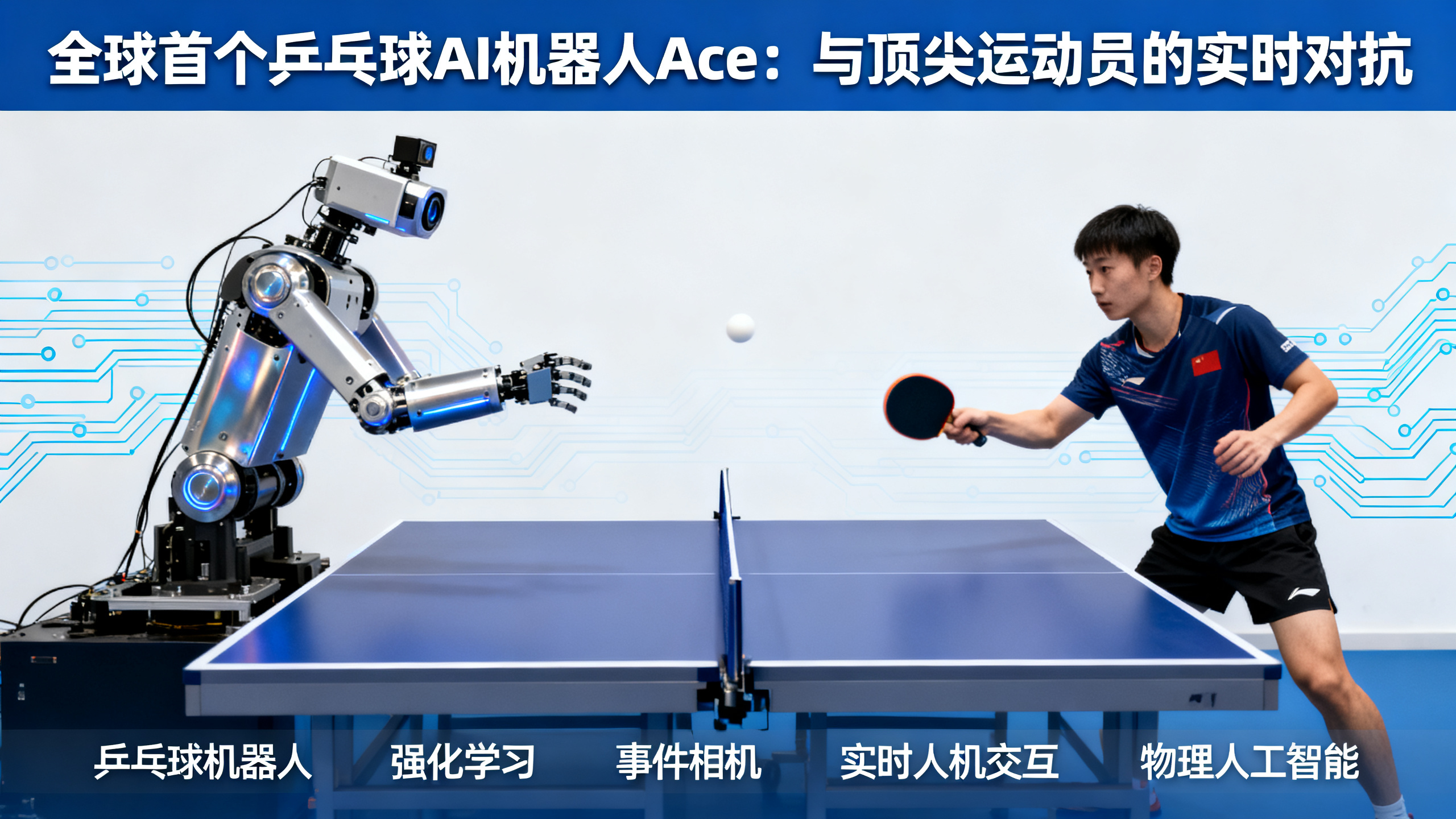 用自主机器人击败顶尖乒乓球高手