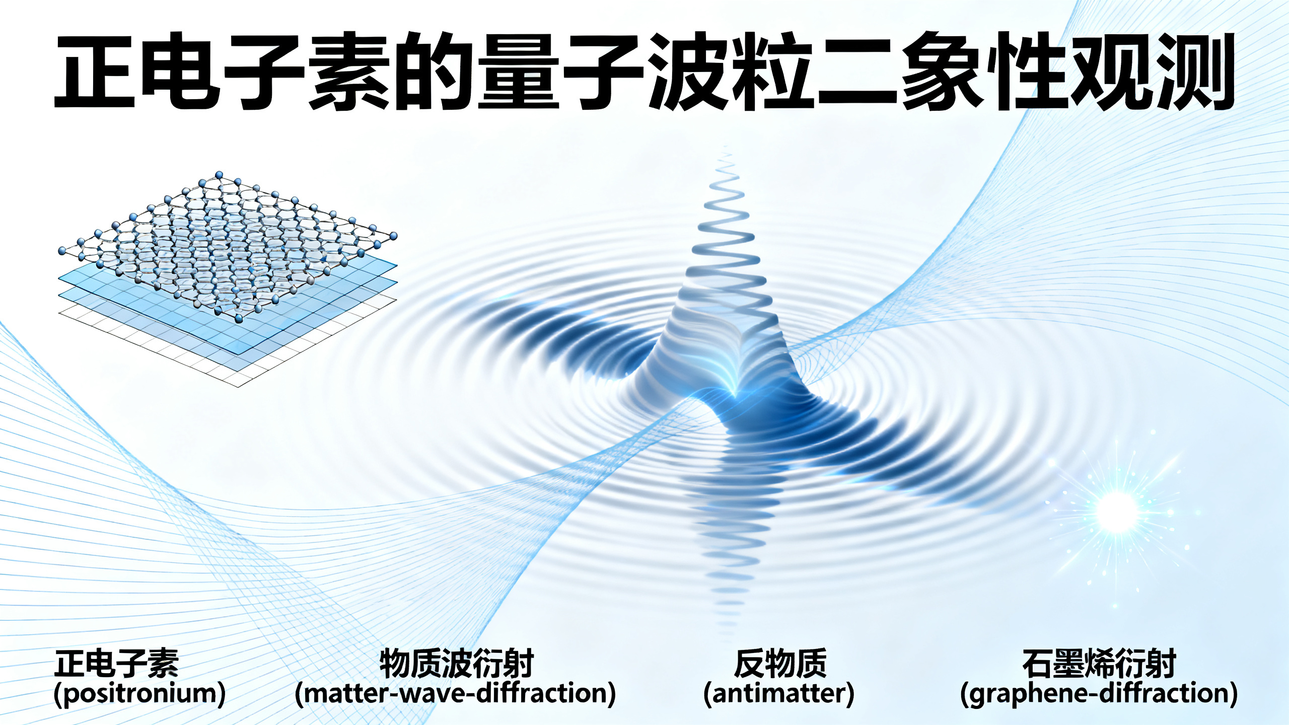科学家首次捕捉到反物质“原子”表现出波动性