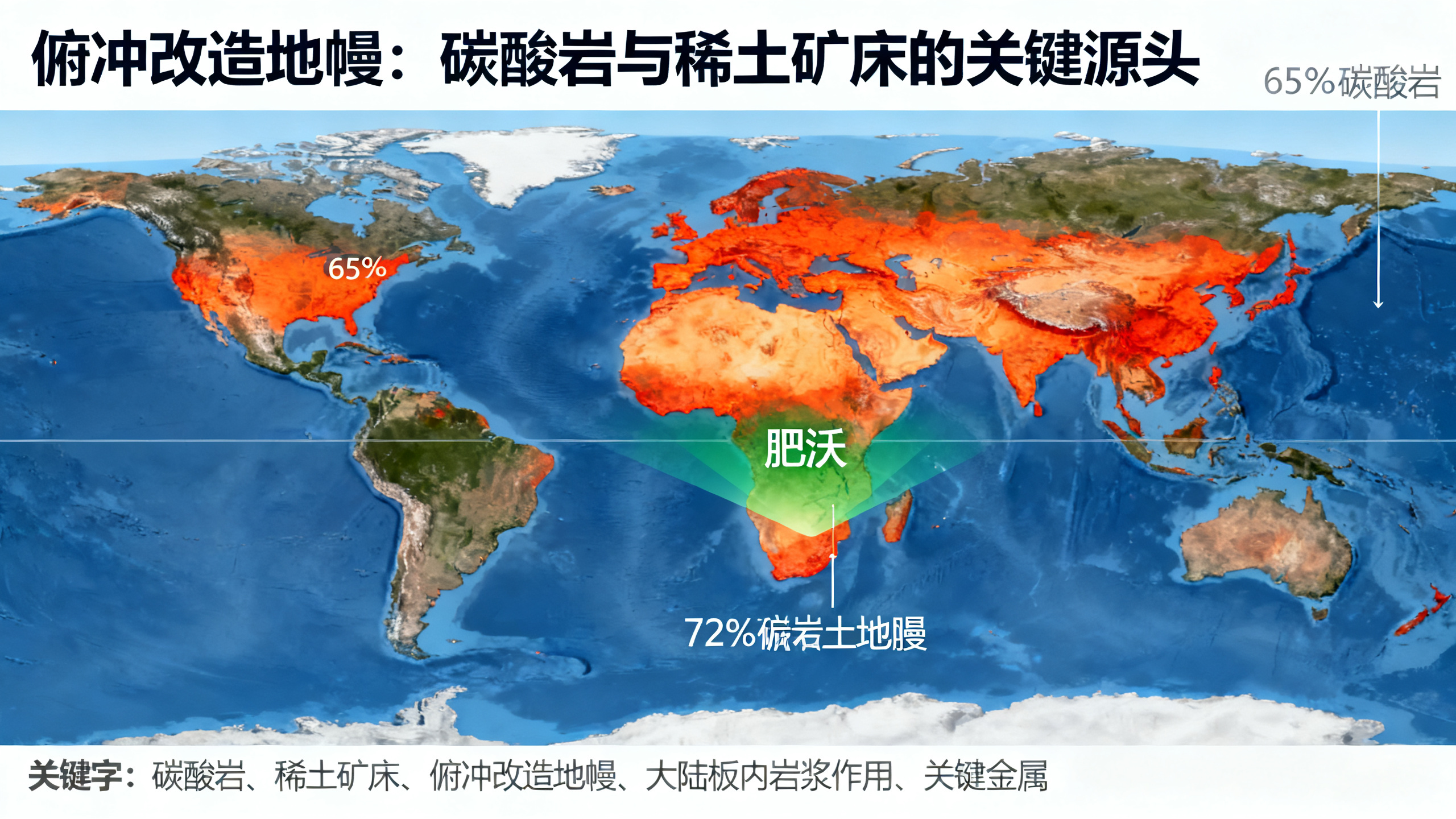 碳酸岩、稀土矿与俯冲作用“施肥”后的地幔岩石圈之间的联系