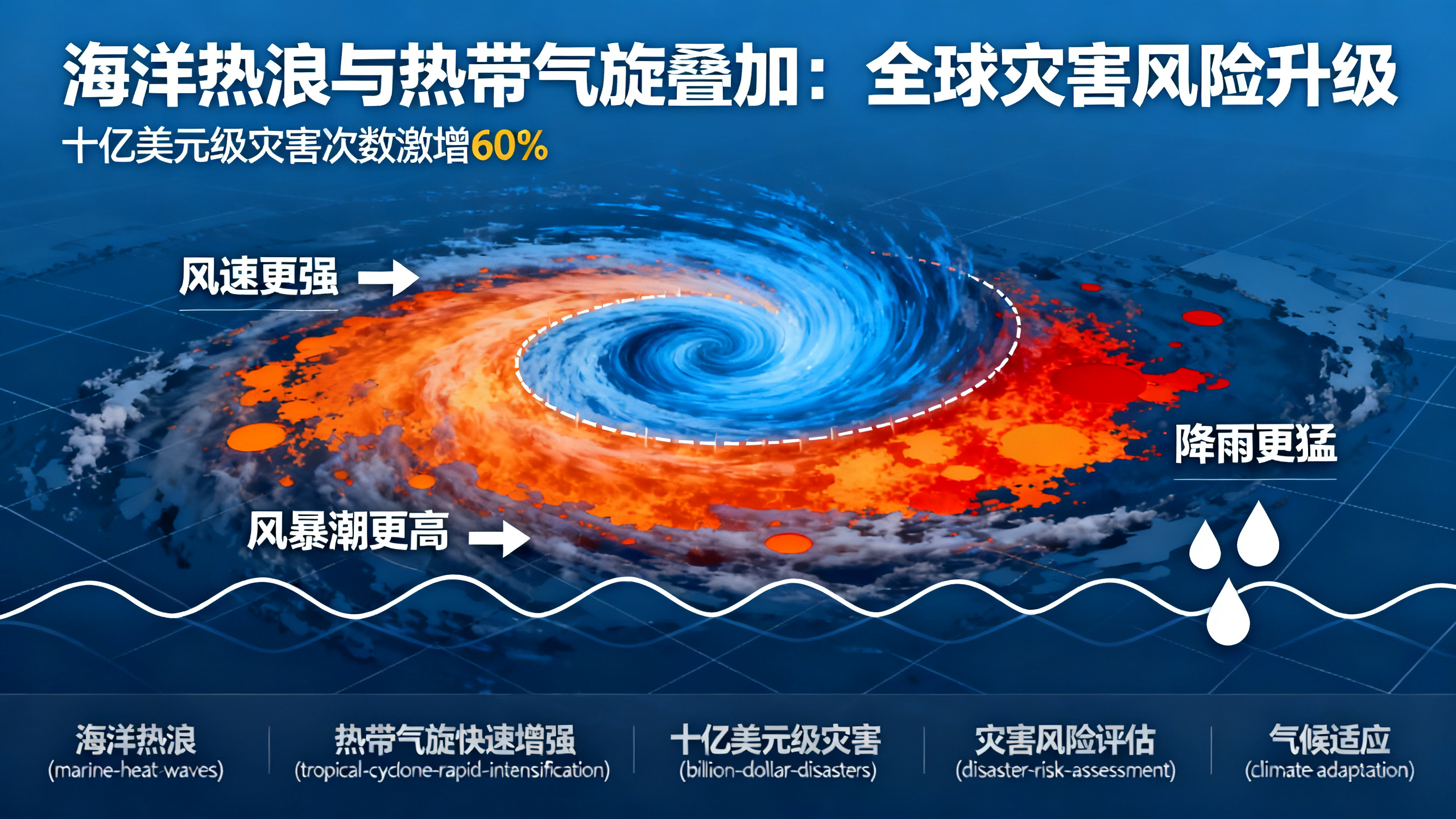 海洋热浪叠加台风快速增强，全球台风破坏力大增